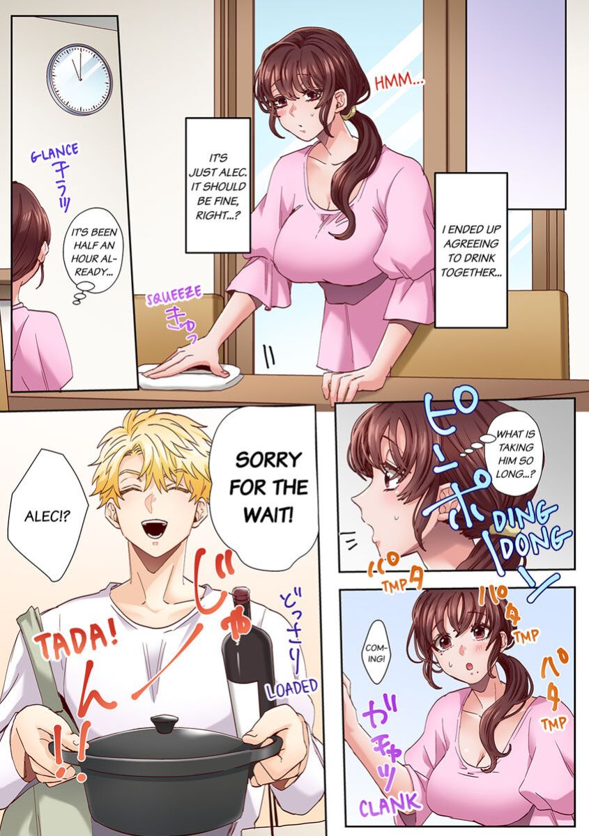 [Azumaya Manju] "Okusan no Ana, Ore no de Fusai de Agemasu ne?" Yokkyuu Fuman na Hitozuma ga Rinjin Ryuugakusei no XL Chinpo ni Ochiru made... 1-9 | An XXL Dick to Satisfy a Married Woman 1-9 (Complete)