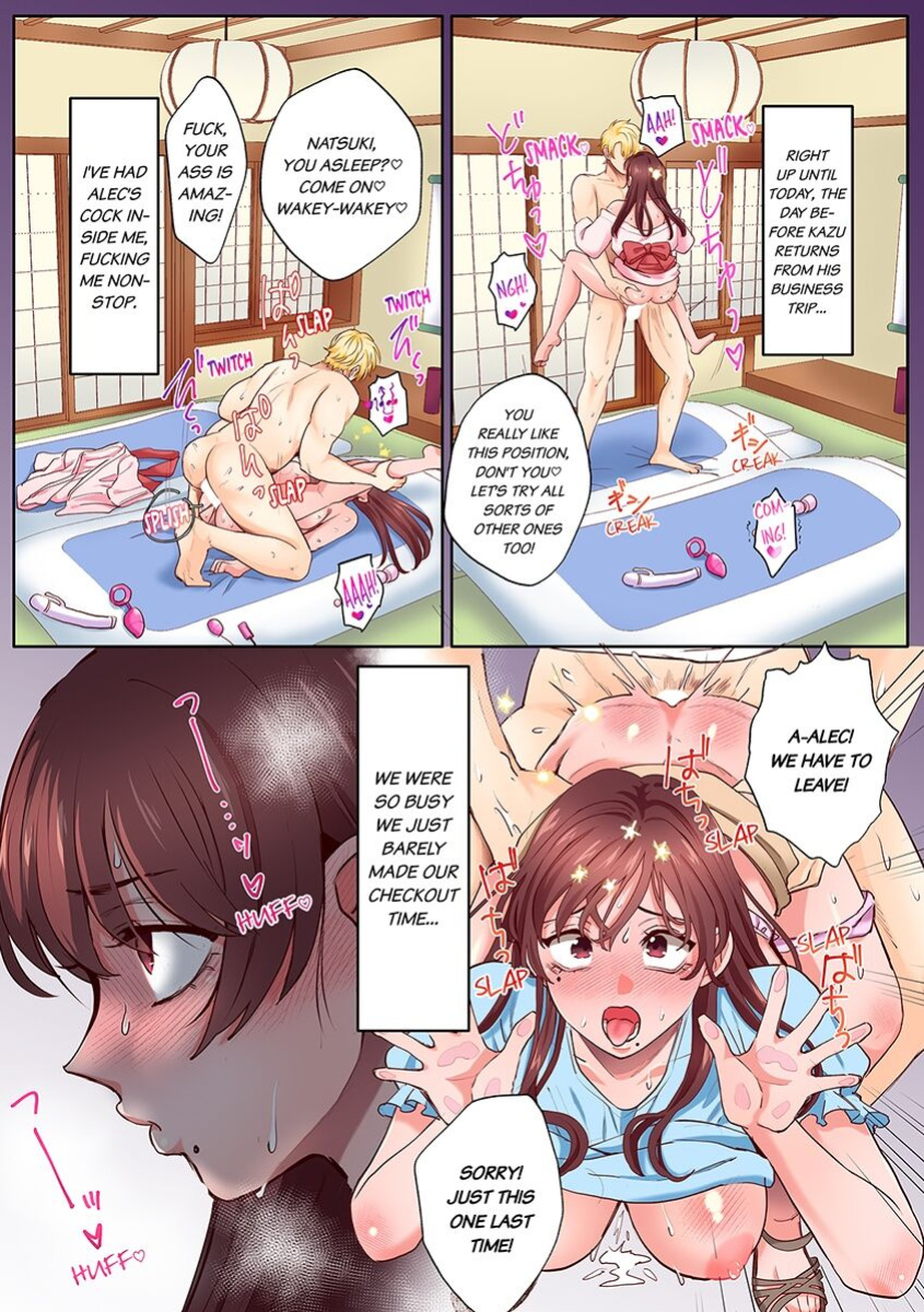 [Azumaya Manju] "Okusan no Ana, Ore no de Fusai de Agemasu ne?" Yokkyuu Fuman na Hitozuma ga Rinjin Ryuugakusei no XL Chinpo ni Ochiru made... 1-9 | An XXL Dick to Satisfy a Married Woman 1-9 (Complete)