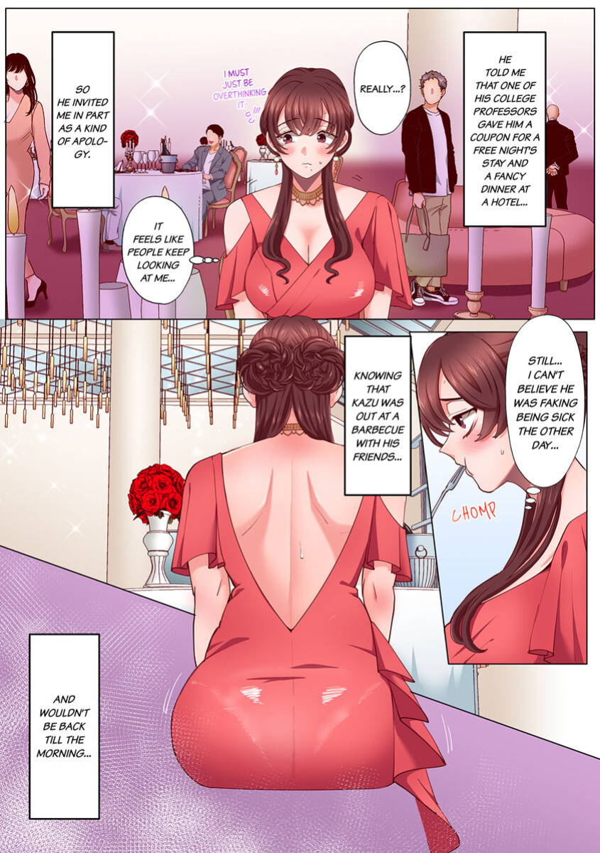 [Azumaya Manju] "Okusan no Ana, Ore no de Fusai de Agemasu ne?" Yokkyuu Fuman na Hitozuma ga Rinjin Ryuugakusei no XL Chinpo ni Ochiru made... 1-9 | An XXL Dick to Satisfy a Married Woman 1-9 (Complete)