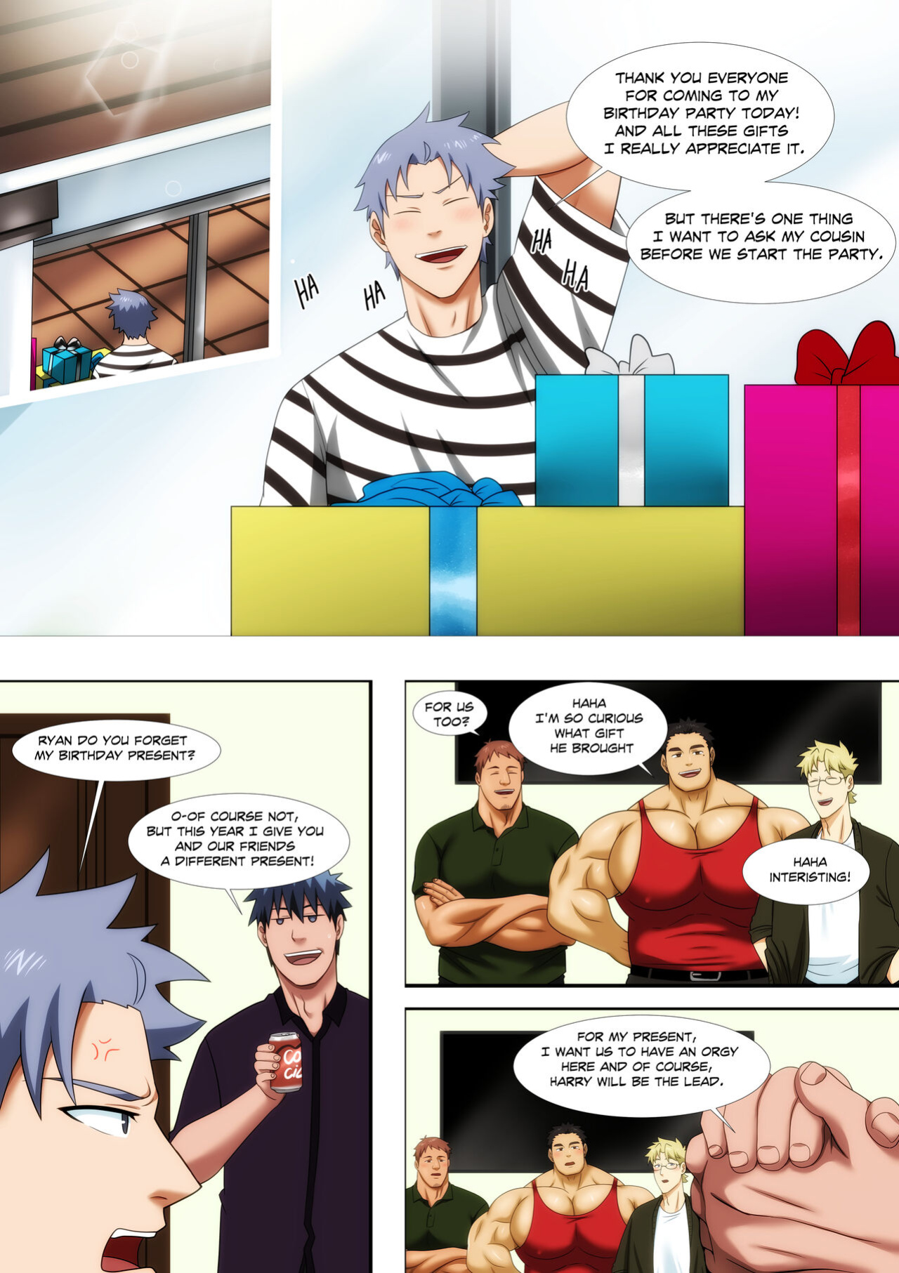 [Ducka] Harry's Birthday (Precious Mail SS 6)