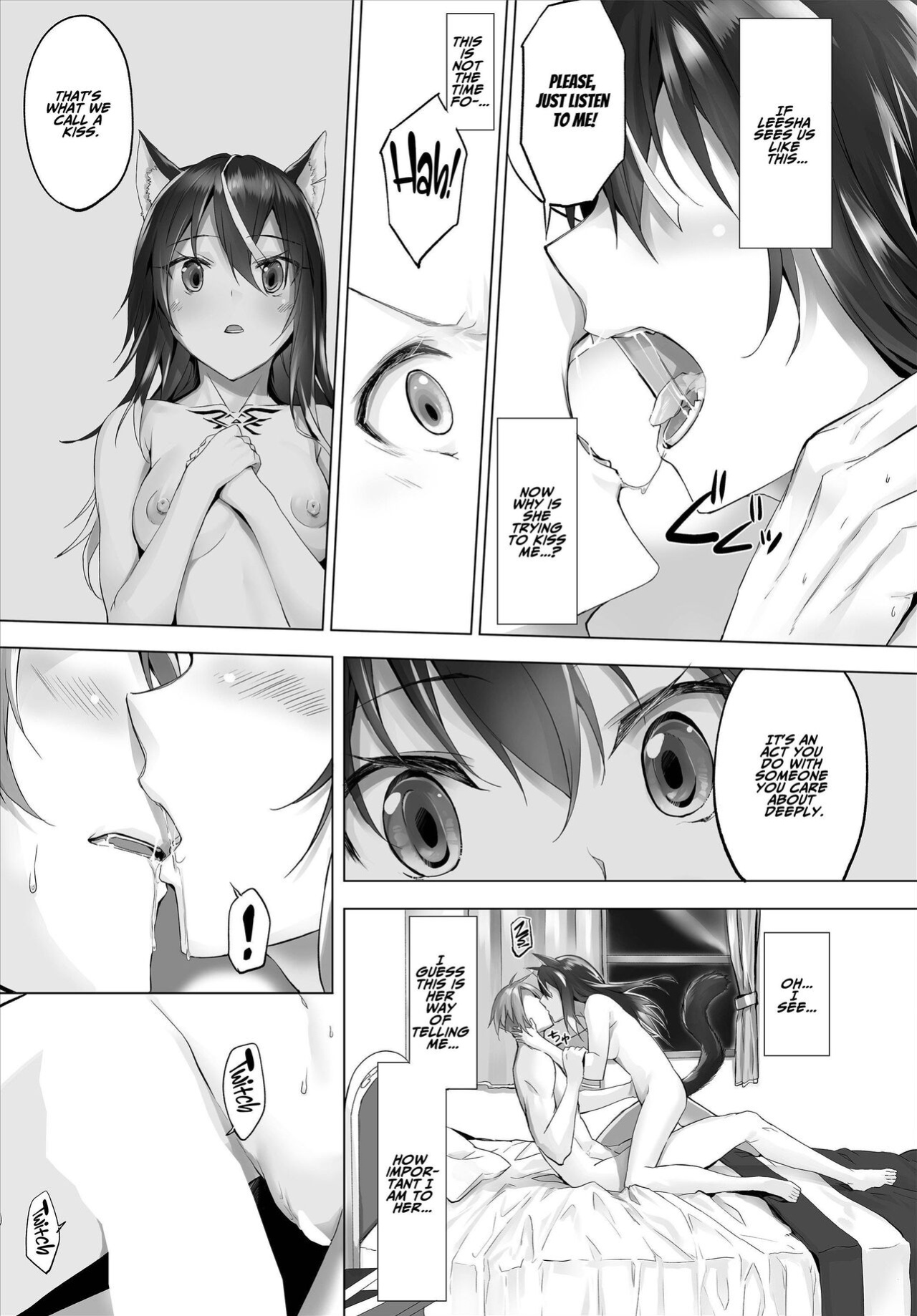 [Kyougoku Touya] Orokamono wa nekomimi yakko ￮ ni izon suru 〜 hajimete no chōkyō seikatsu 〜 gappon-ban 2 [ADTL]