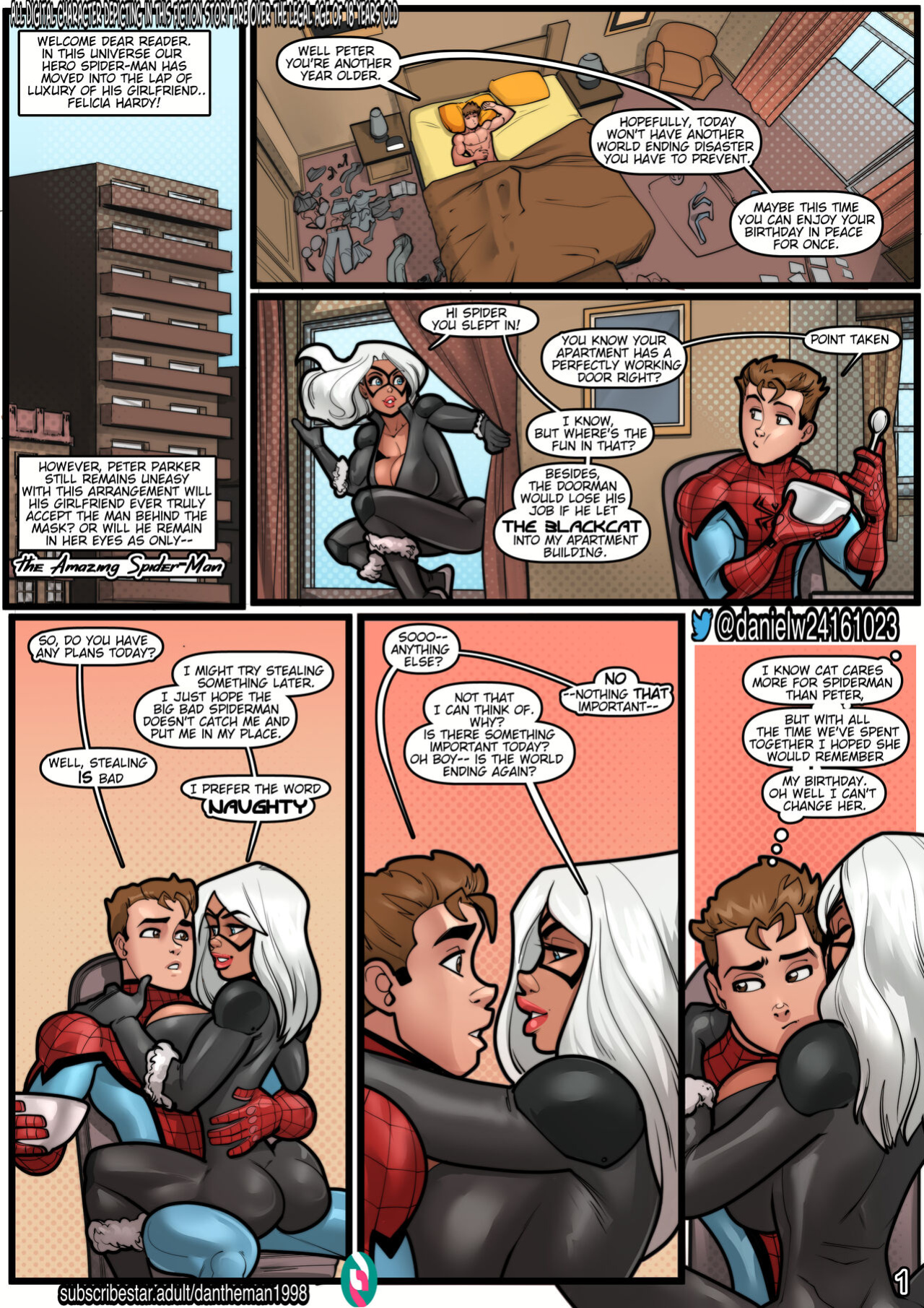 [Rabies T. Llagomorph & DanTheMan] Spider-Man : Peter's Perfect Party