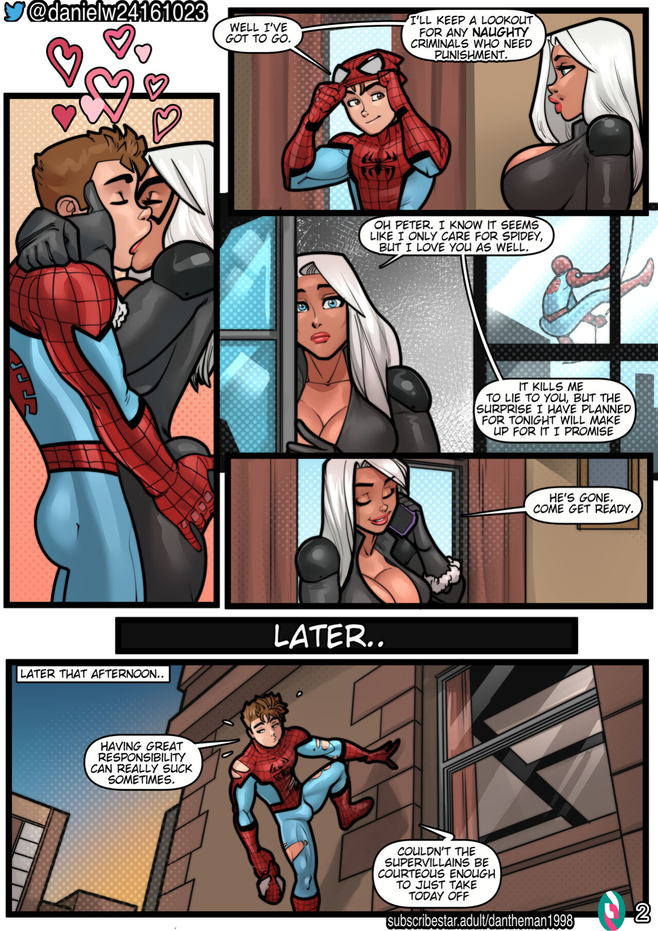 [Rabies T. Llagomorph & DanTheMan] Spider-Man : Peter's Perfect Party