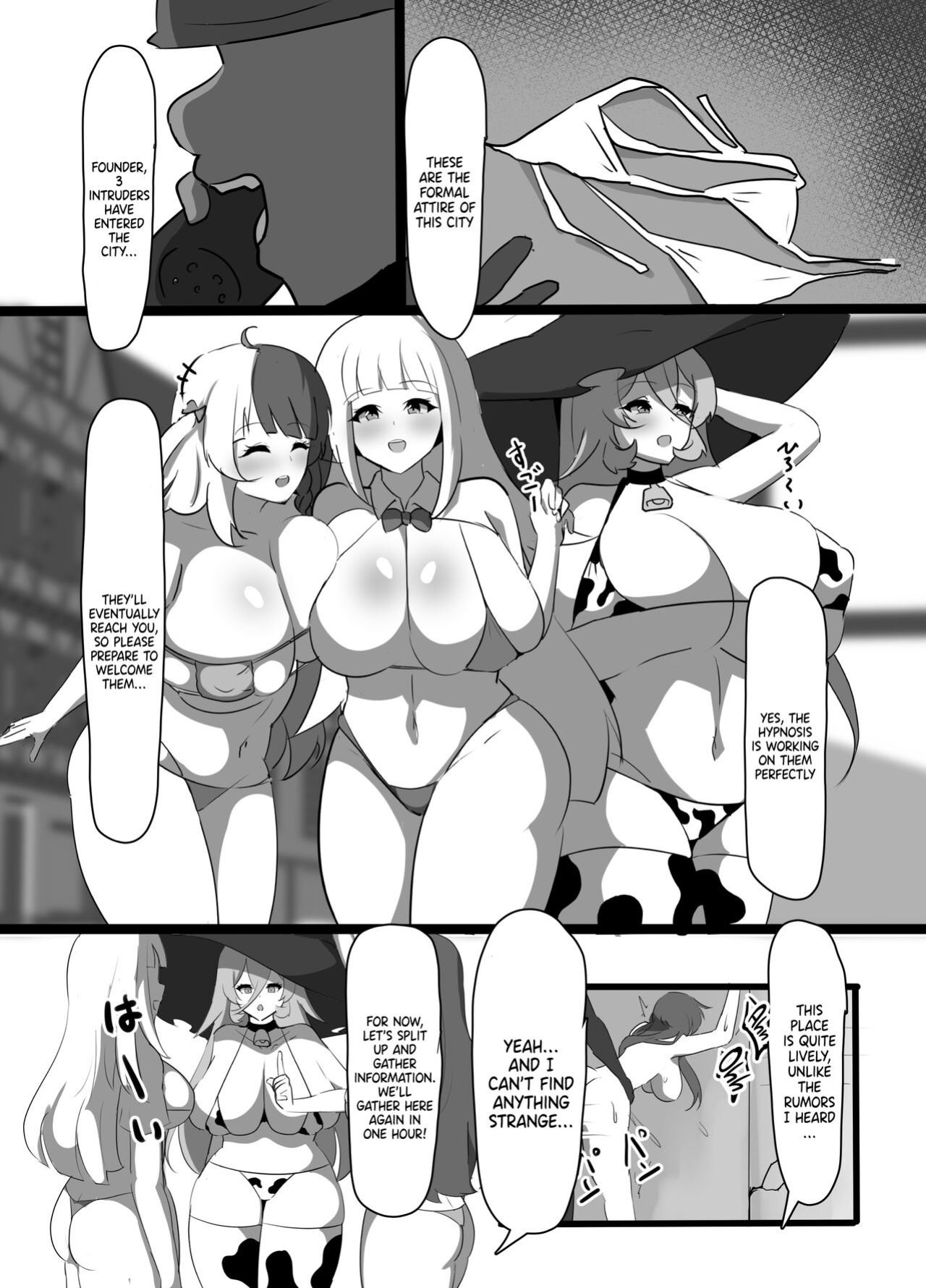 [Coconut Milk (Ciel)] Kyonyuu Party Saimin | Hypnotizing The Huge Breast Party (Lize Helesta, Nui Sociere, Yorumi Rena)