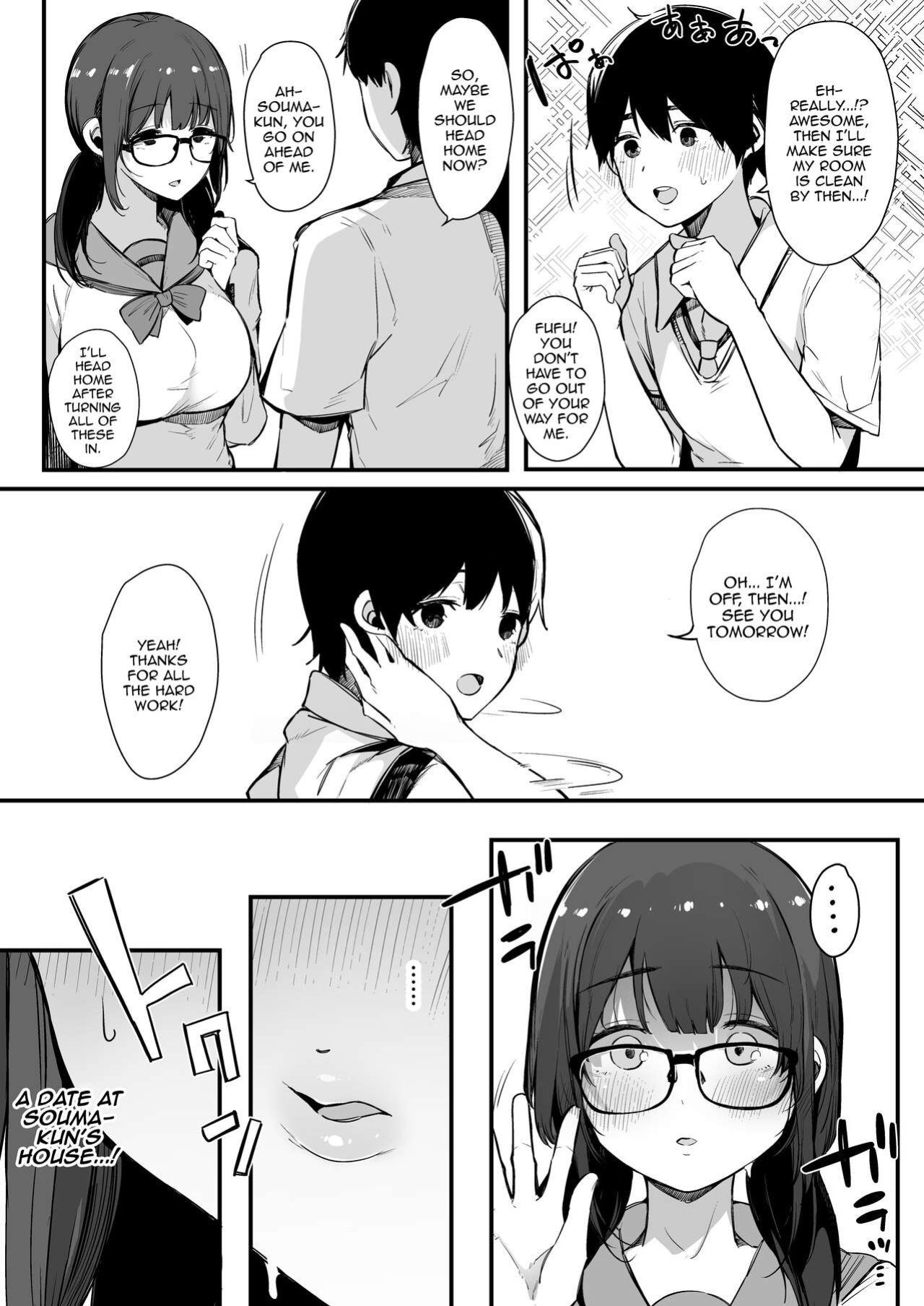 [Blossom Sphere (Sakurayu Hal)] Seiyoku Tsuyome no Kareshi Mochi Iinchou ga Otosareru made. | Until The Boyfriend-Having Class President With A Strong Sexual Appetite Falls