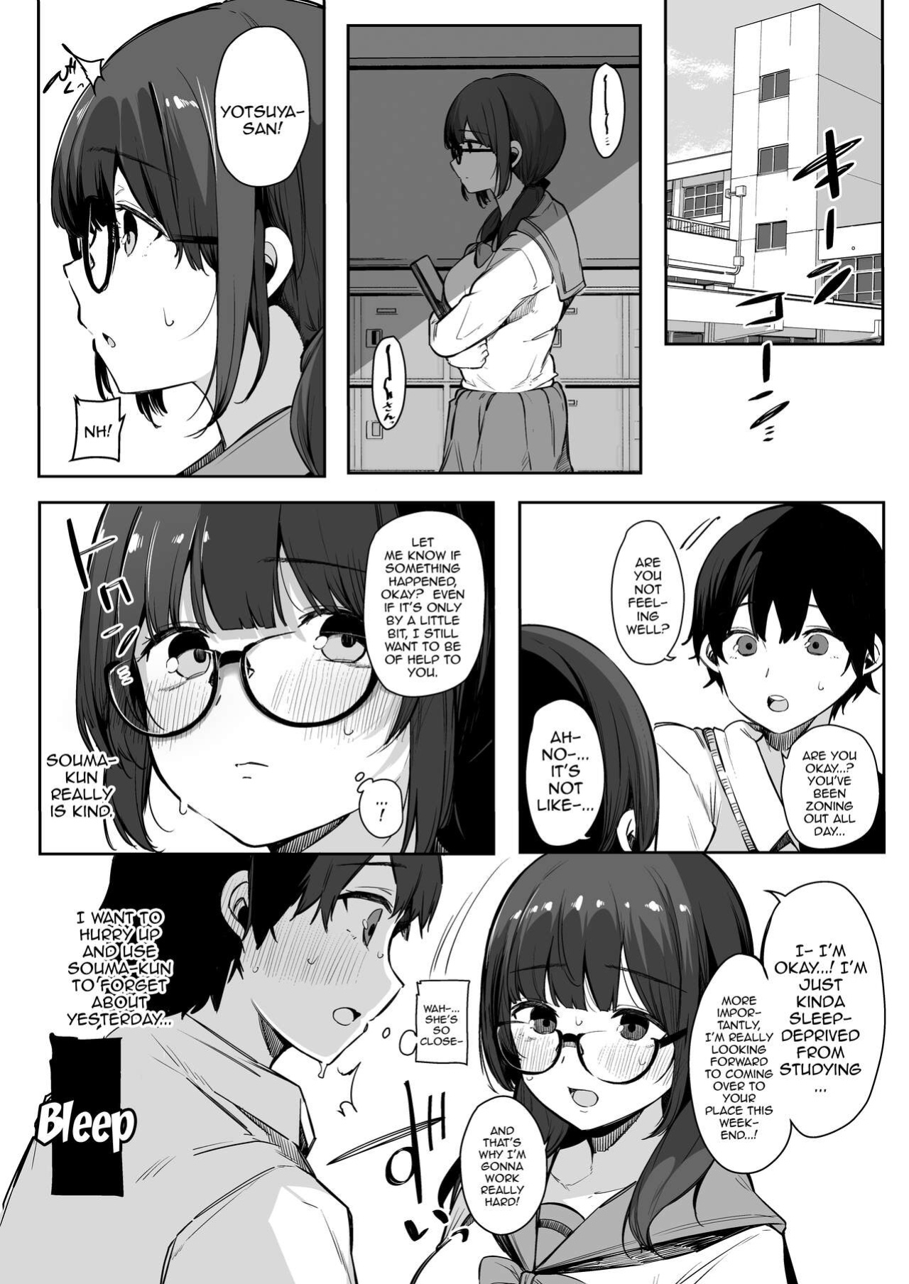 [Blossom Sphere (Sakurayu Hal)] Seiyoku Tsuyome no Kareshi Mochi Iinchou ga Otosareru made. | Until The Boyfriend-Having Class President With A Strong Sexual Appetite Falls