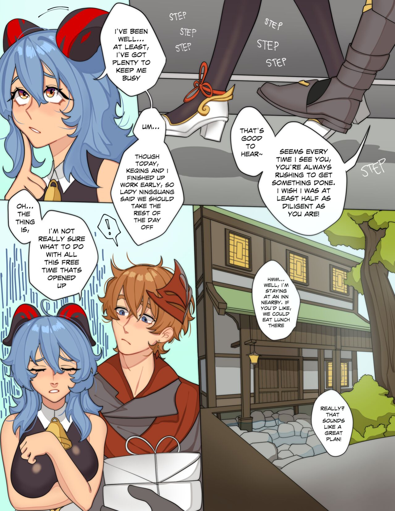 [Creamboyo] Ganyu's Day Off (Genshin Impact)