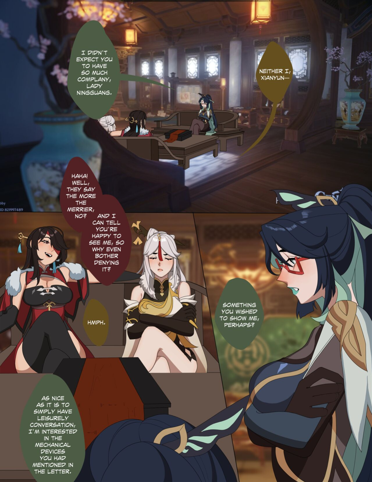 [Creamboyo] Toying With A Heron (Genshin Impact)
