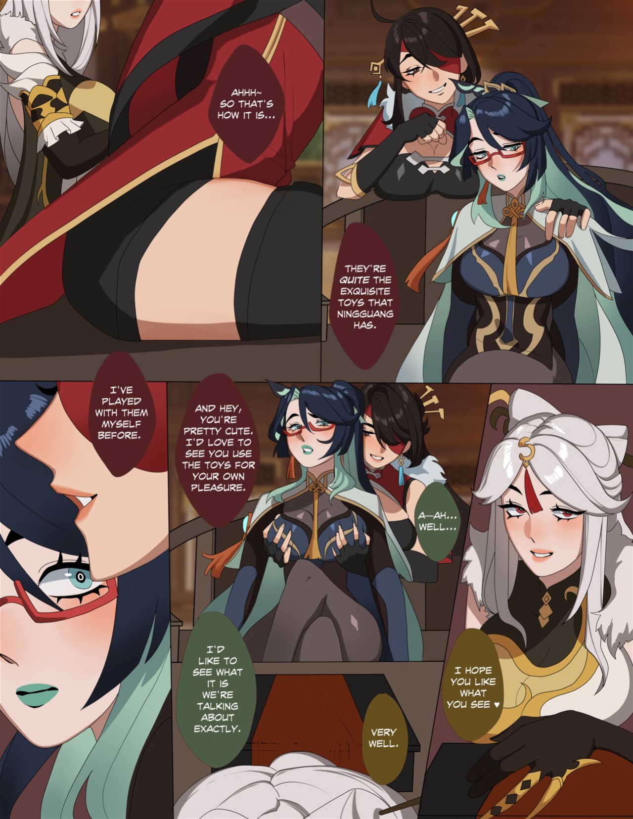 [Creamboyo] Toying With A Heron (Genshin Impact)
