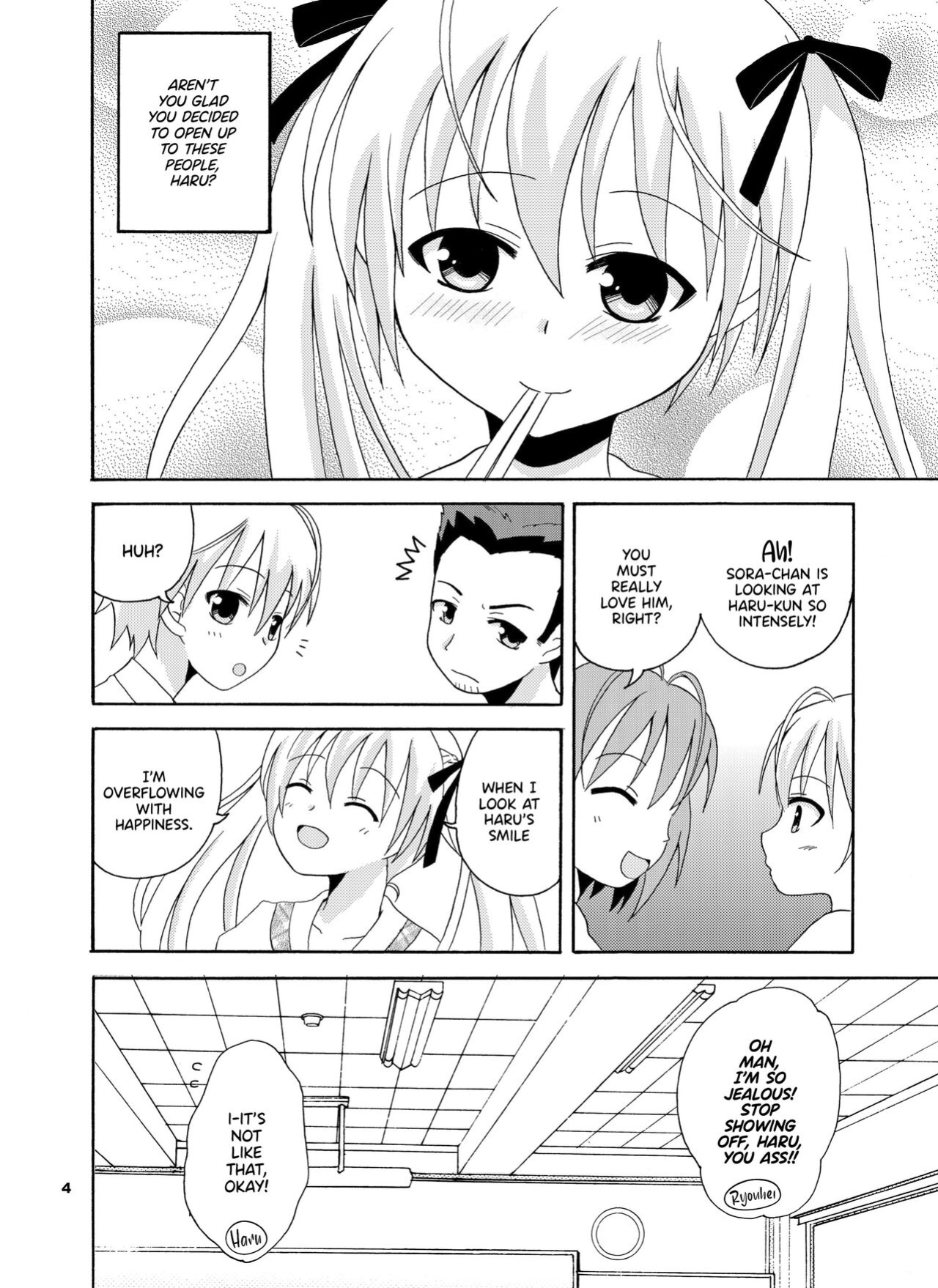 [Nekomanma (Kiyokiba Miyo)] Sora Ai | Love Sora (Yosuga no Sora) [TRJR]