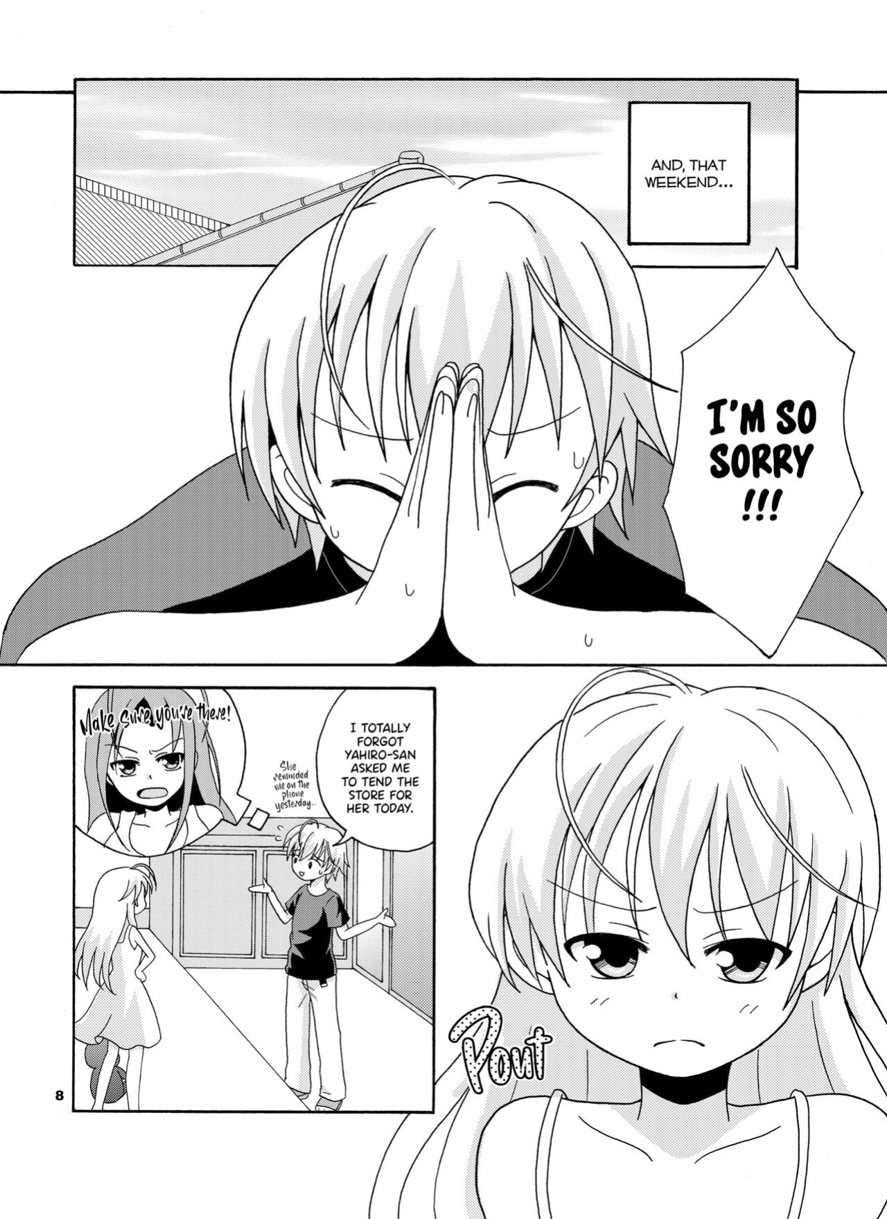 [Nekomanma (Kiyokiba Miyo)] Sora Ai | Love Sora (Yosuga no Sora) [TRJR]