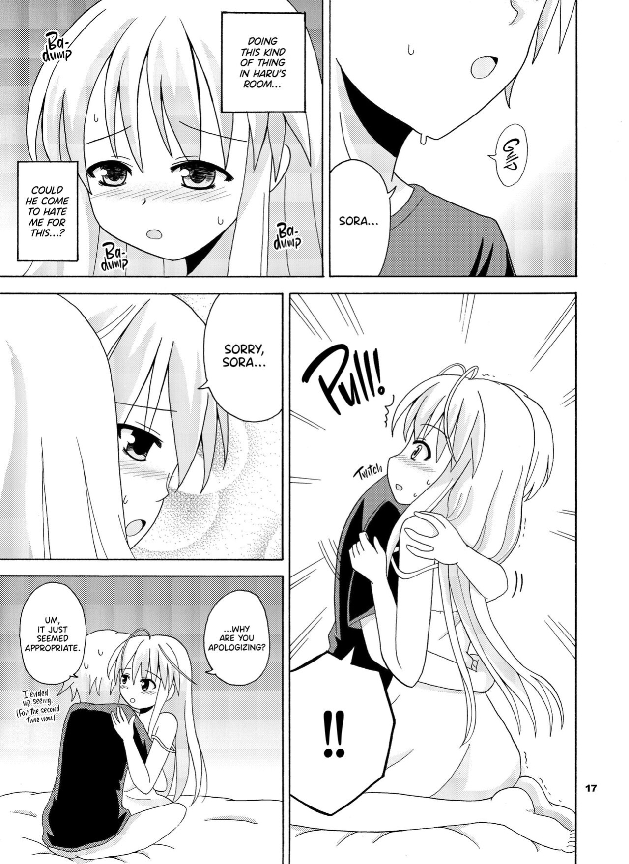 [Nekomanma (Kiyokiba Miyo)] Sora Ai | Love Sora (Yosuga no Sora) [TRJR]