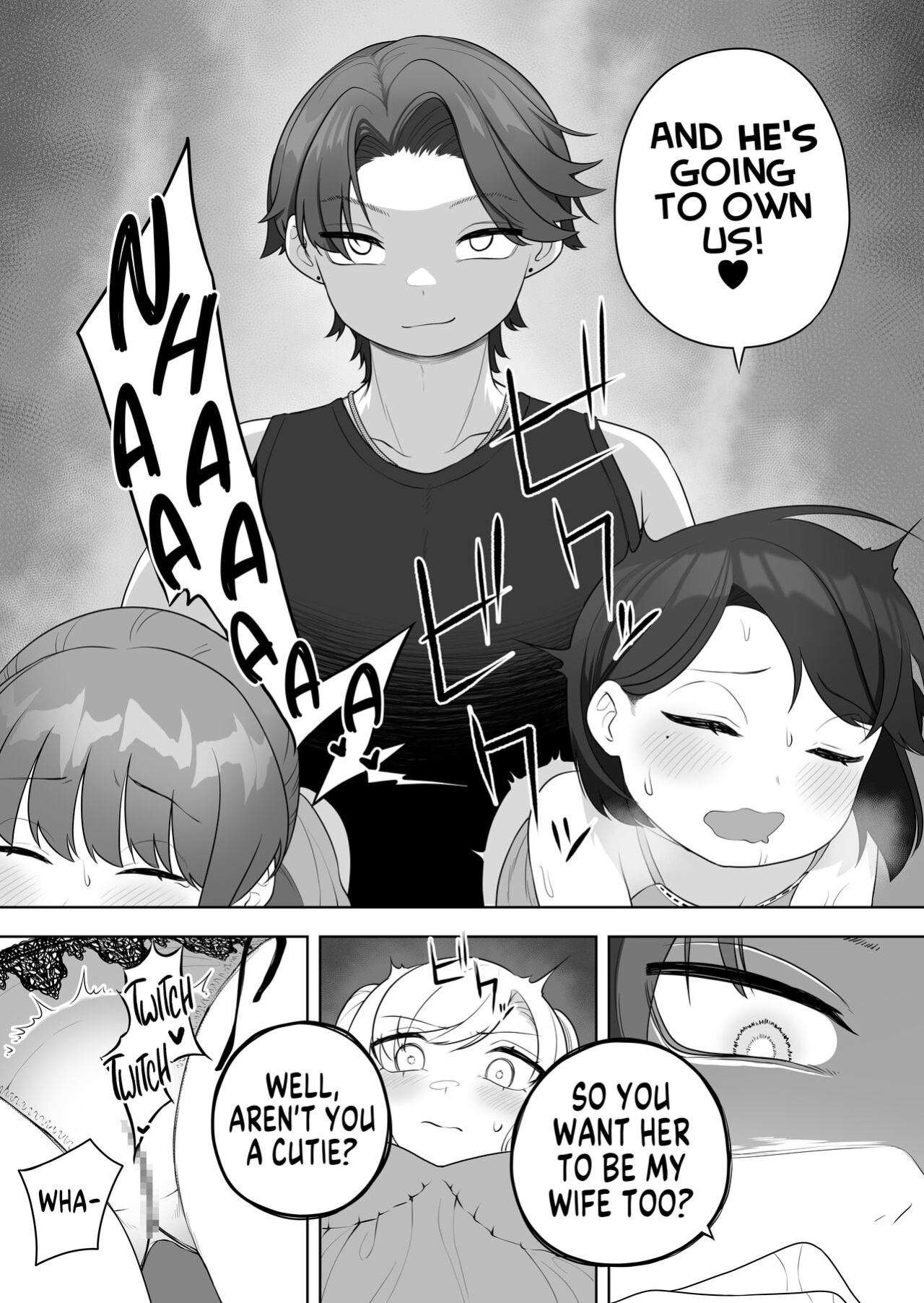 [Amuai Okashi Seisakusho (Ochita Ato Daisuki Samurai, Ahoge Kinoko)] Kyousei Gimukyouiku! TS Ecchi na Onnanoko Kunrenkou! | Correction and Duty Education! Training School for Lewd TS Girls! [GTF]