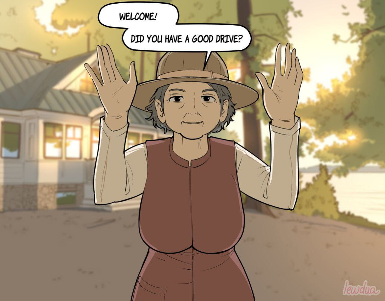 [Lewdua] Holiday at Grandma's (Full Story + Lore)