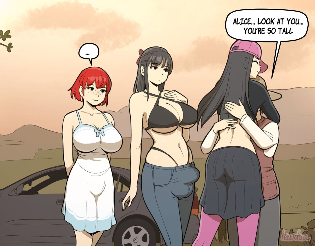 [Lewdua] Holiday at Grandma's (Full Story + Lore)