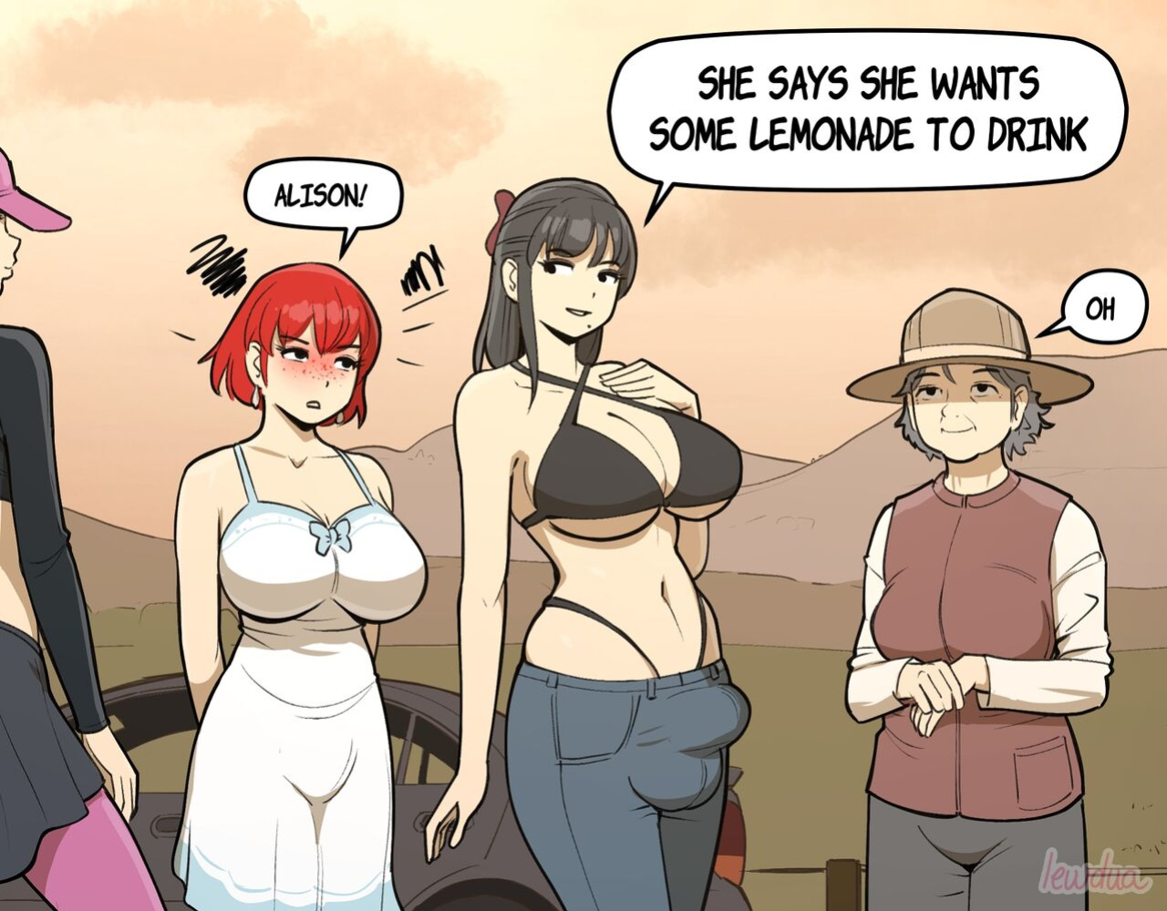 [Lewdua] Holiday at Grandma's (Full Story + Lore)