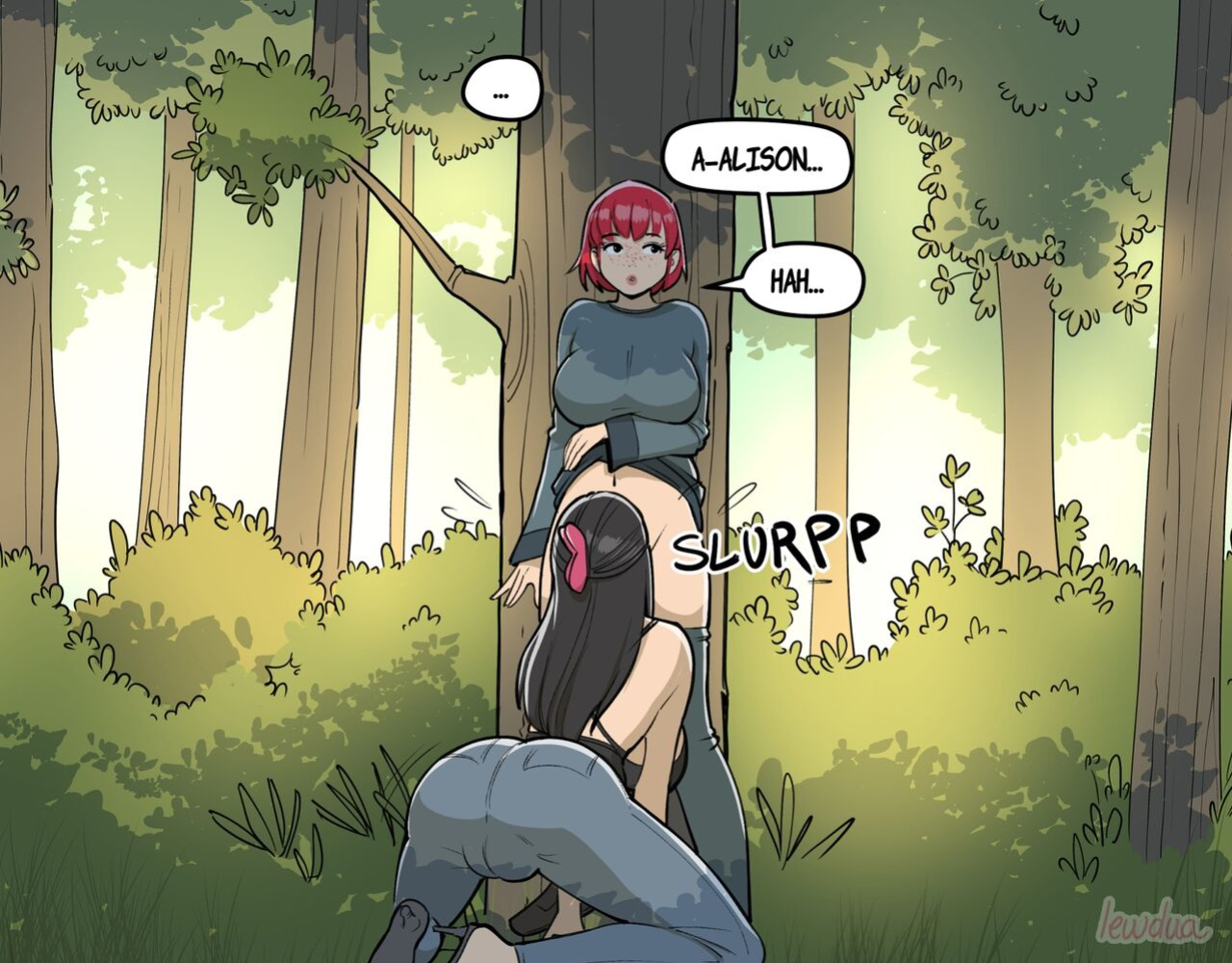 [Lewdua] Holiday at Grandma's (Full Story + Lore)