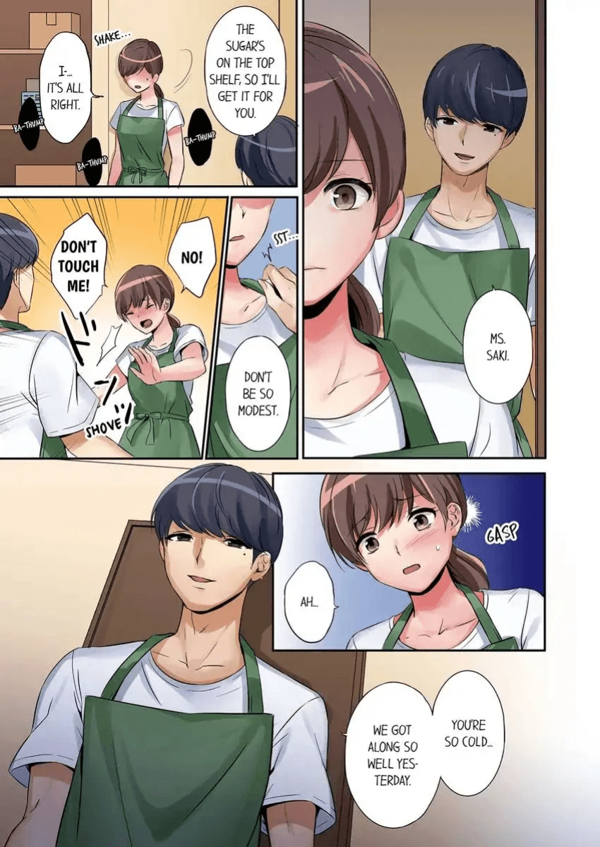 [Nanashiki Fuka] "Okusan, Zenbu Haitte masu yo" Baito no Otokonoko ni Netorarete masu 1-3 | “Miss, It’s All the Way In.” I’m Being NTR’d by a Part-Timer 1-3