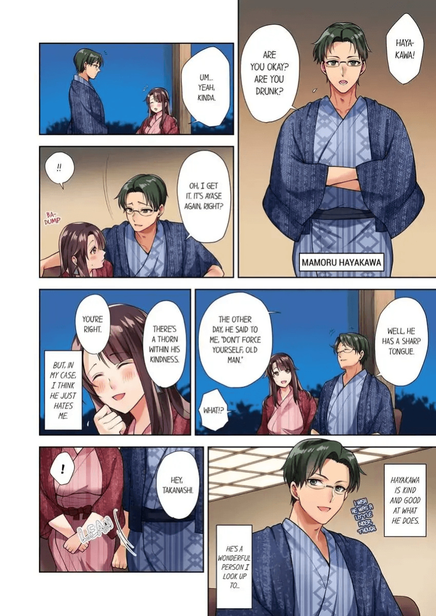 [Aono Akira] Itte mo Owaranai Shain Ryokou "Watashi / Osananajimi ni Sounyuu re Rare Chatteru...!" 1-3 | Company Outing That Never Ends Even if I Cum - “I’m Fucked by My Childhood Friend…!” 1-3