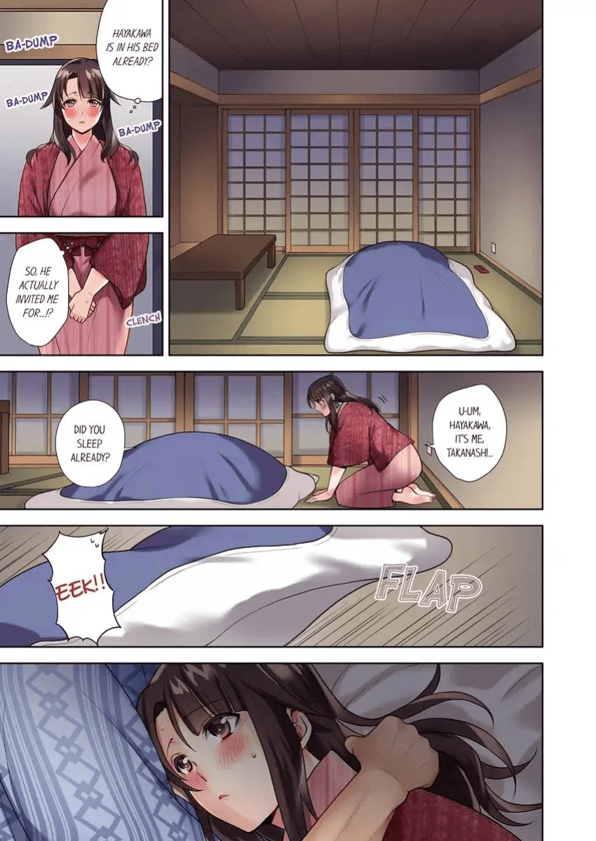 [Aono Akira] Itte mo Owaranai Shain Ryokou "Watashi / Osananajimi ni Sounyuu re Rare Chatteru...!" 1-3 | Company Outing That Never Ends Even if I Cum - “I’m Fucked by My Childhood Friend…!” 1-3