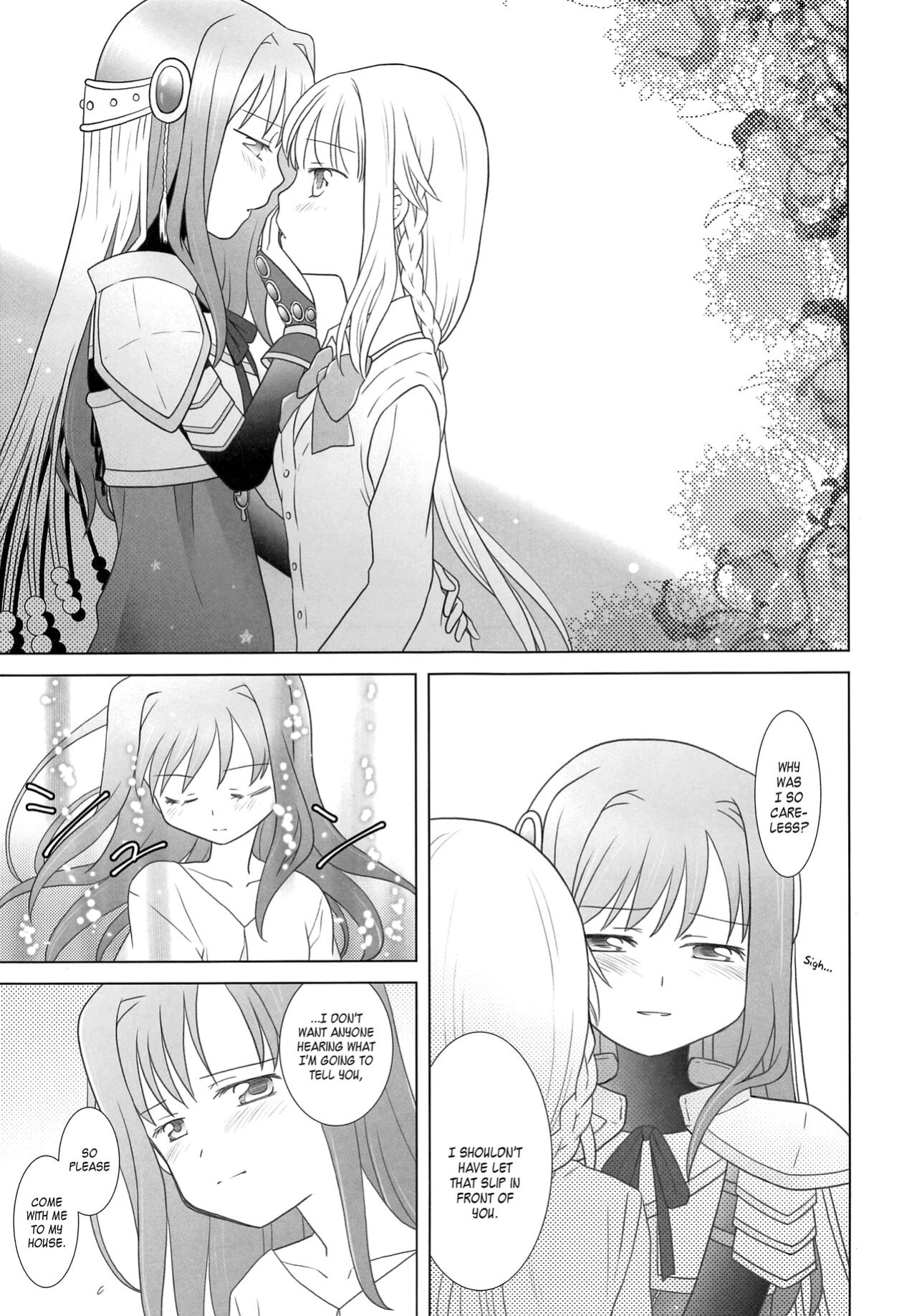 (C100) [pecon (Kino)] Hoshi mo Mienai | Even the stars are gone (Complete) (Puella Magi Madoka Magica Side Story: Magia Record) [SGT]
