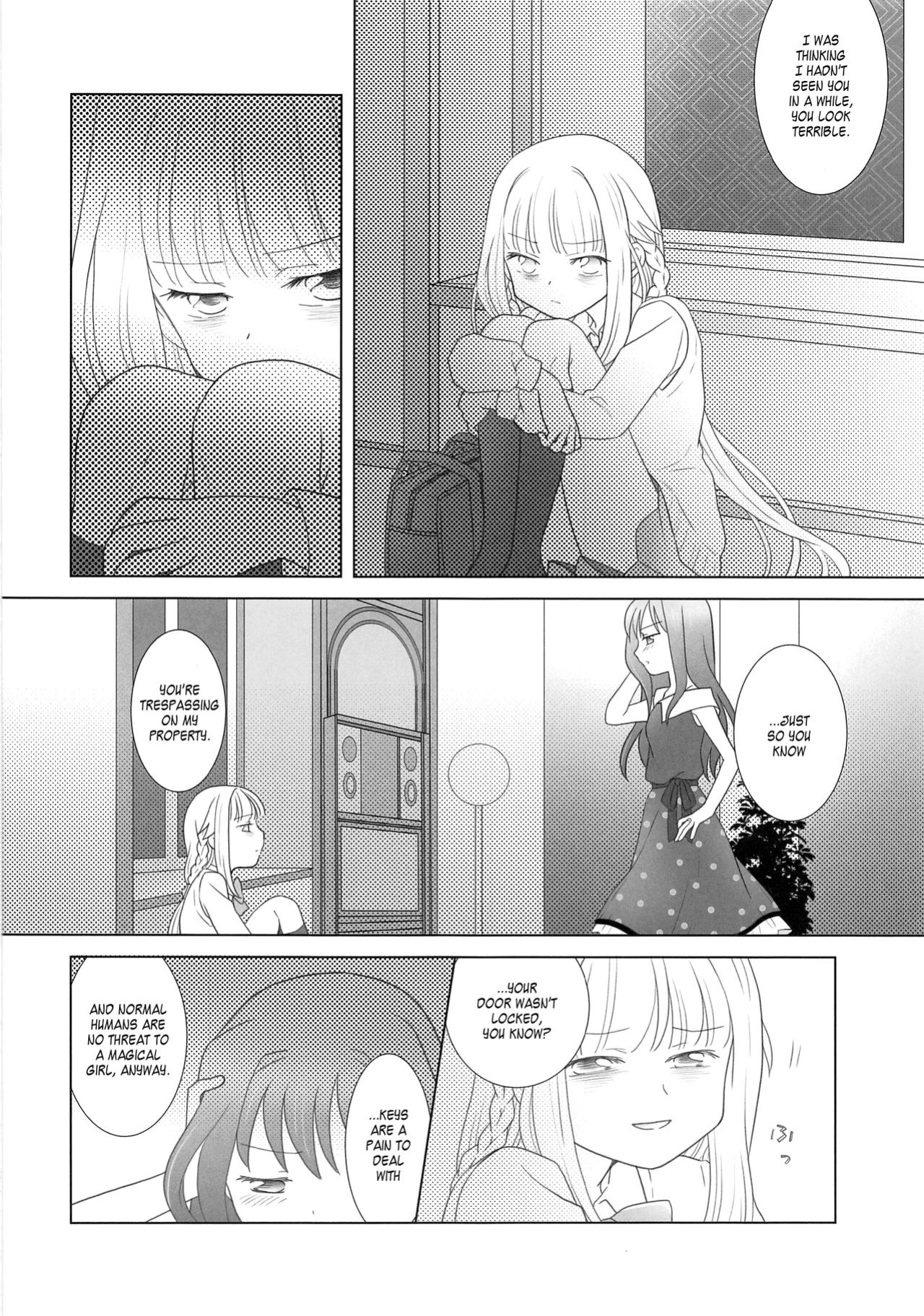 (C100) [pecon (Kino)] Hoshi mo Mienai | Even the stars are gone (Complete) (Puella Magi Madoka Magica Side Story: Magia Record) [SGT]