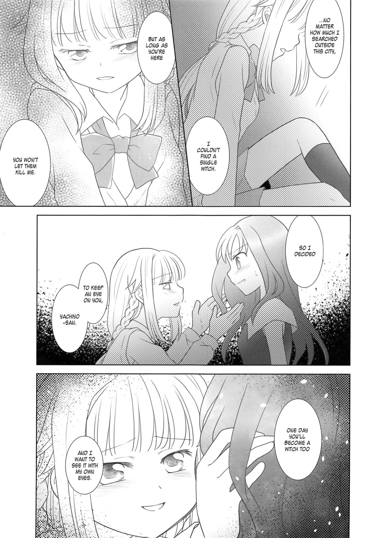 (C100) [pecon (Kino)] Hoshi mo Mienai | Even the stars are gone (Complete) (Puella Magi Madoka Magica Side Story: Magia Record) [SGT]