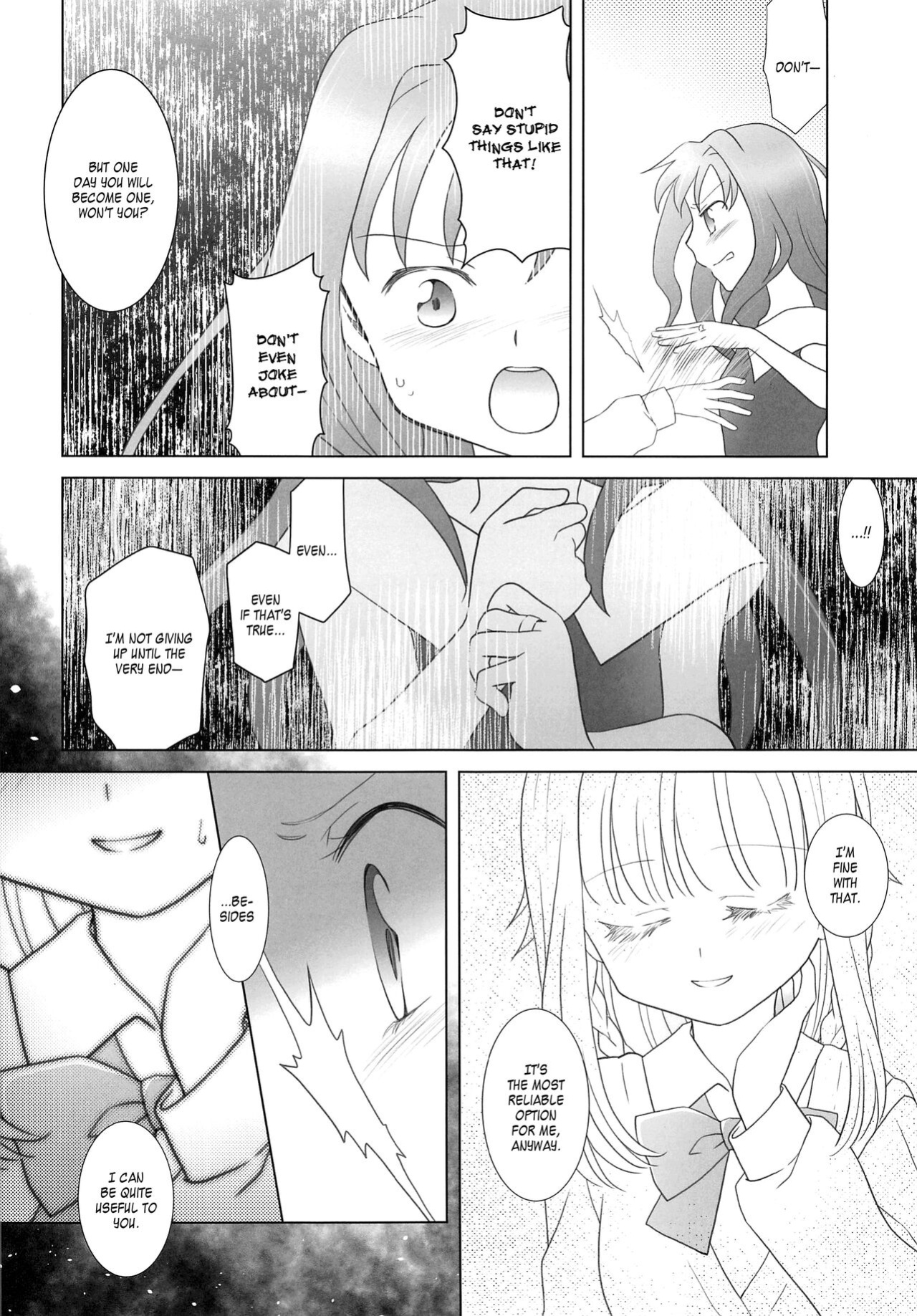 (C100) [pecon (Kino)] Hoshi mo Mienai | Even the stars are gone (Complete) (Puella Magi Madoka Magica Side Story: Magia Record) [SGT]