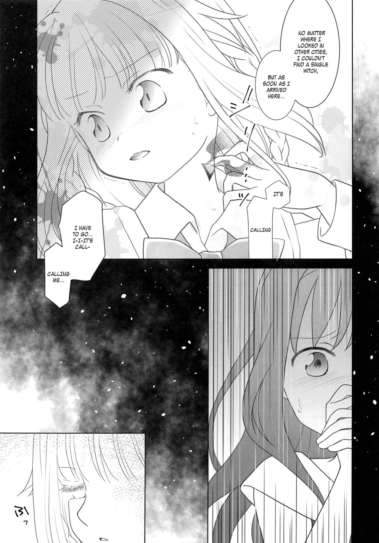 (C100) [pecon (Kino)] Hoshi mo Mienai | Even the stars are gone (Complete) (Puella Magi Madoka Magica Side Story: Magia Record) [SGT]