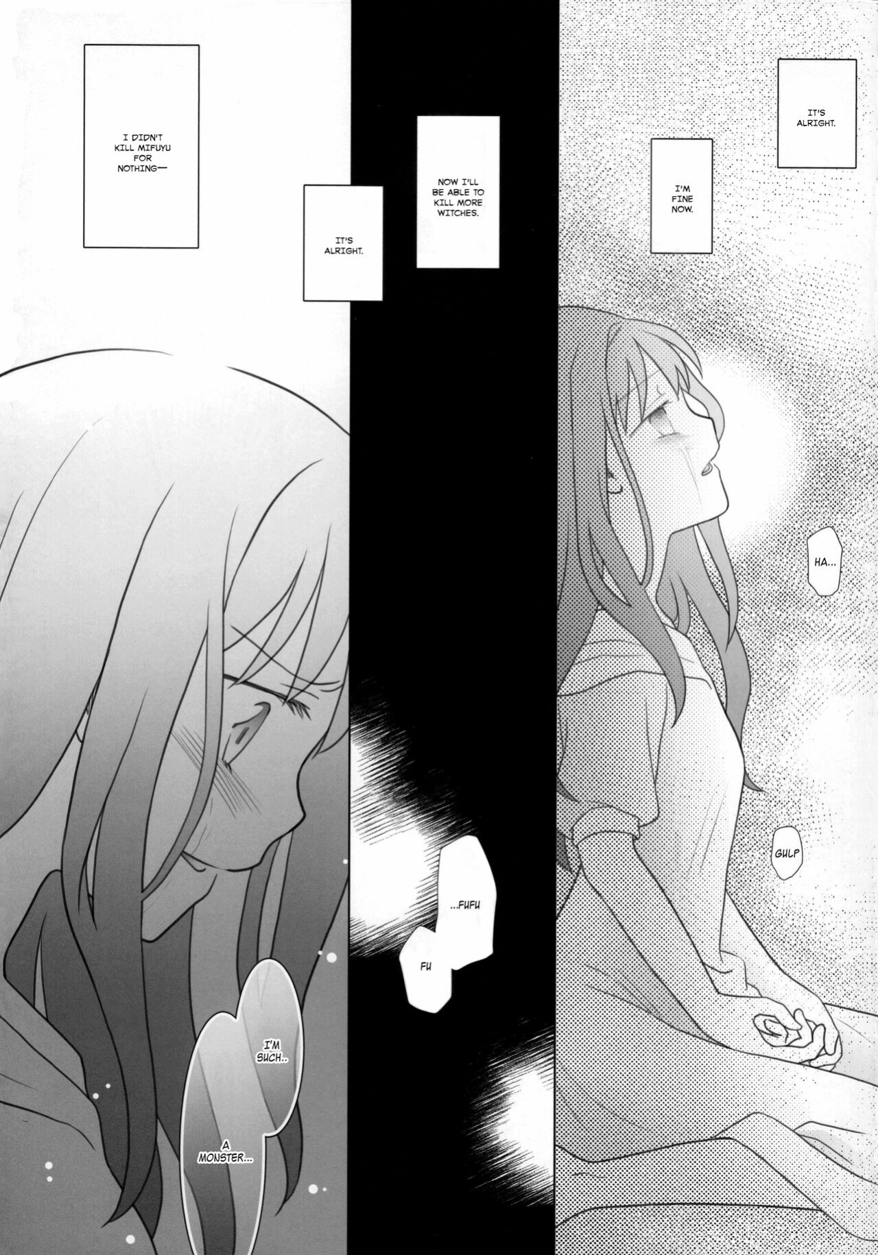 (C100) [pecon (Kino)] Hoshi mo Mienai | Even the stars are gone (Complete) (Puella Magi Madoka Magica Side Story: Magia Record) [SGT]
