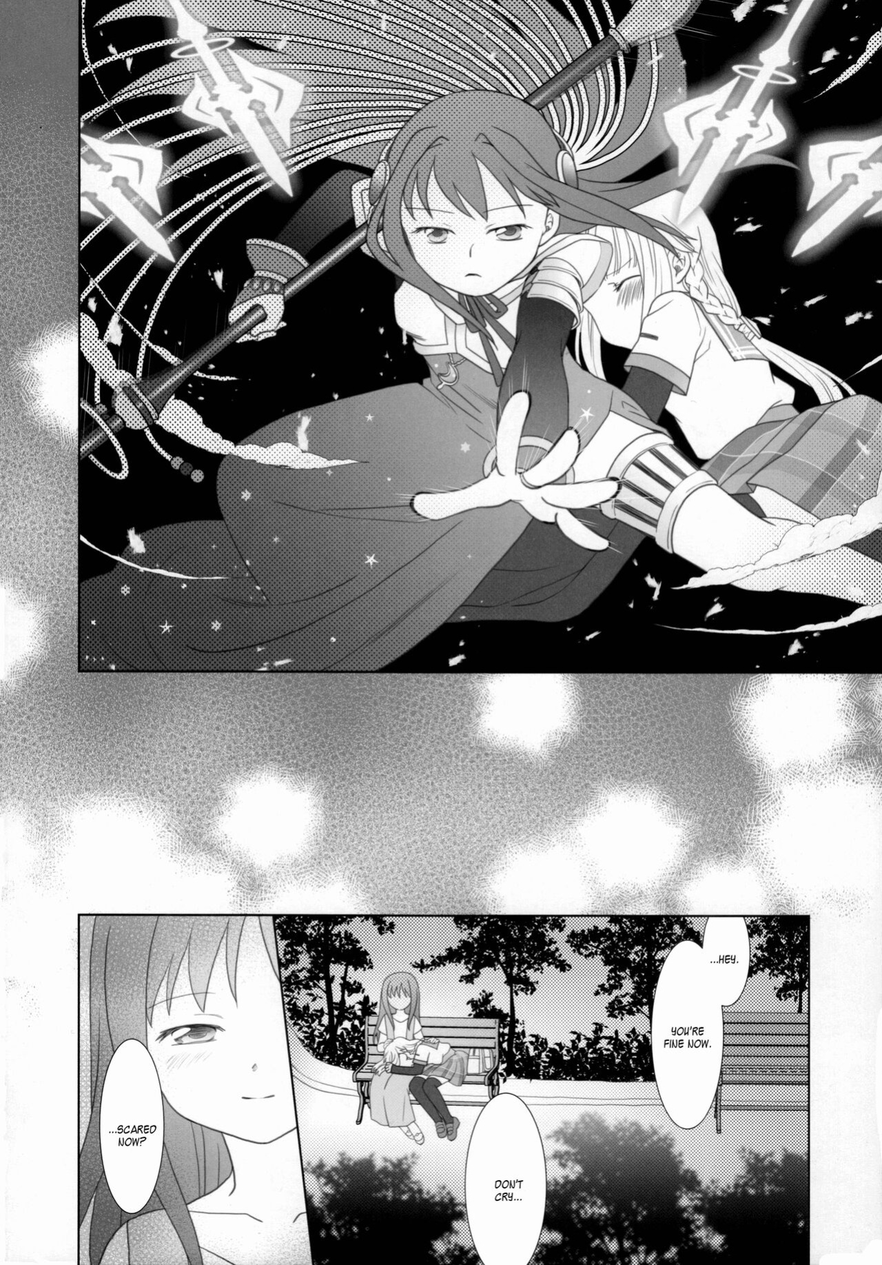 (C100) [pecon (Kino)] Hoshi mo Mienai | Even the stars are gone (Complete) (Puella Magi Madoka Magica Side Story: Magia Record) [SGT]