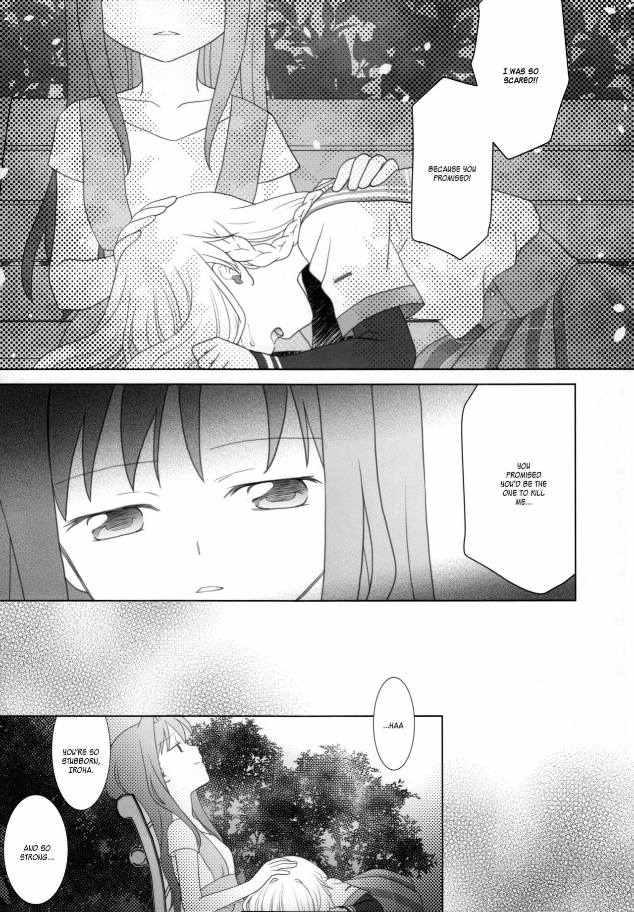 (C100) [pecon (Kino)] Hoshi mo Mienai | Even the stars are gone (Complete) (Puella Magi Madoka Magica Side Story: Magia Record) [SGT]