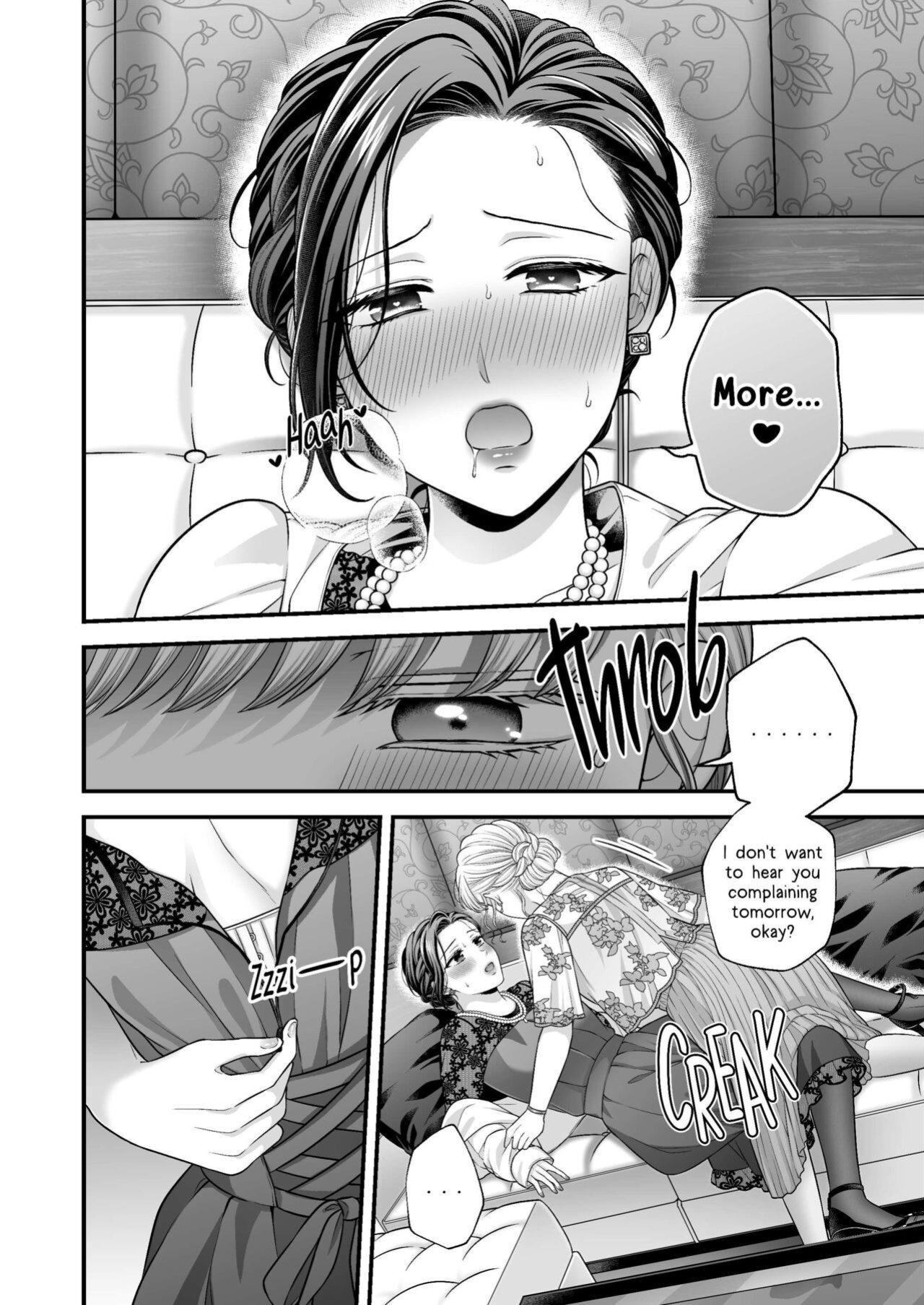 [Tabehoudai (Namaniku)] Kekkonshiki Kaeri no Yoru | Night After Party [YURI HUB PLUS]