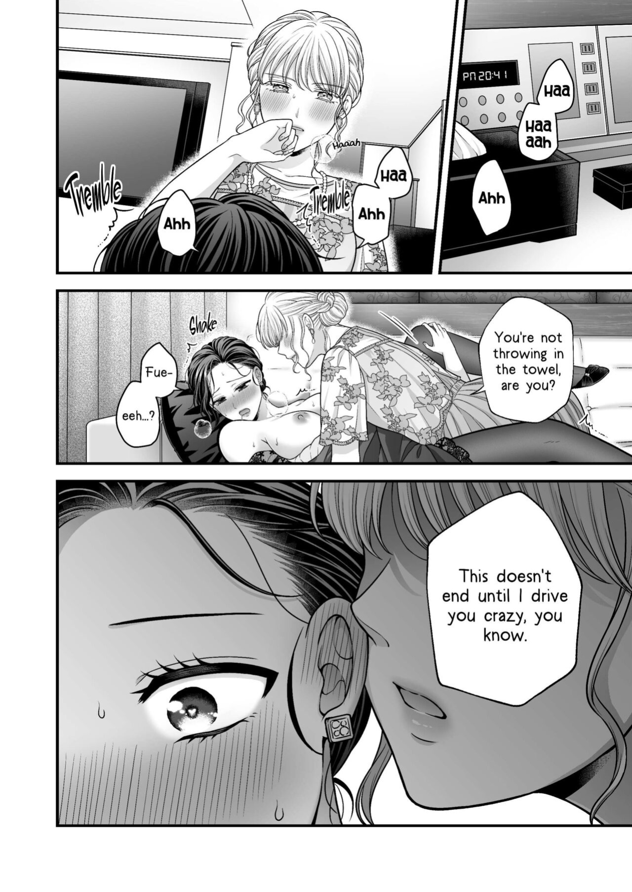 [Tabehoudai (Namaniku)] Kekkonshiki Kaeri no Yoru | Night After Party [YURI HUB PLUS]