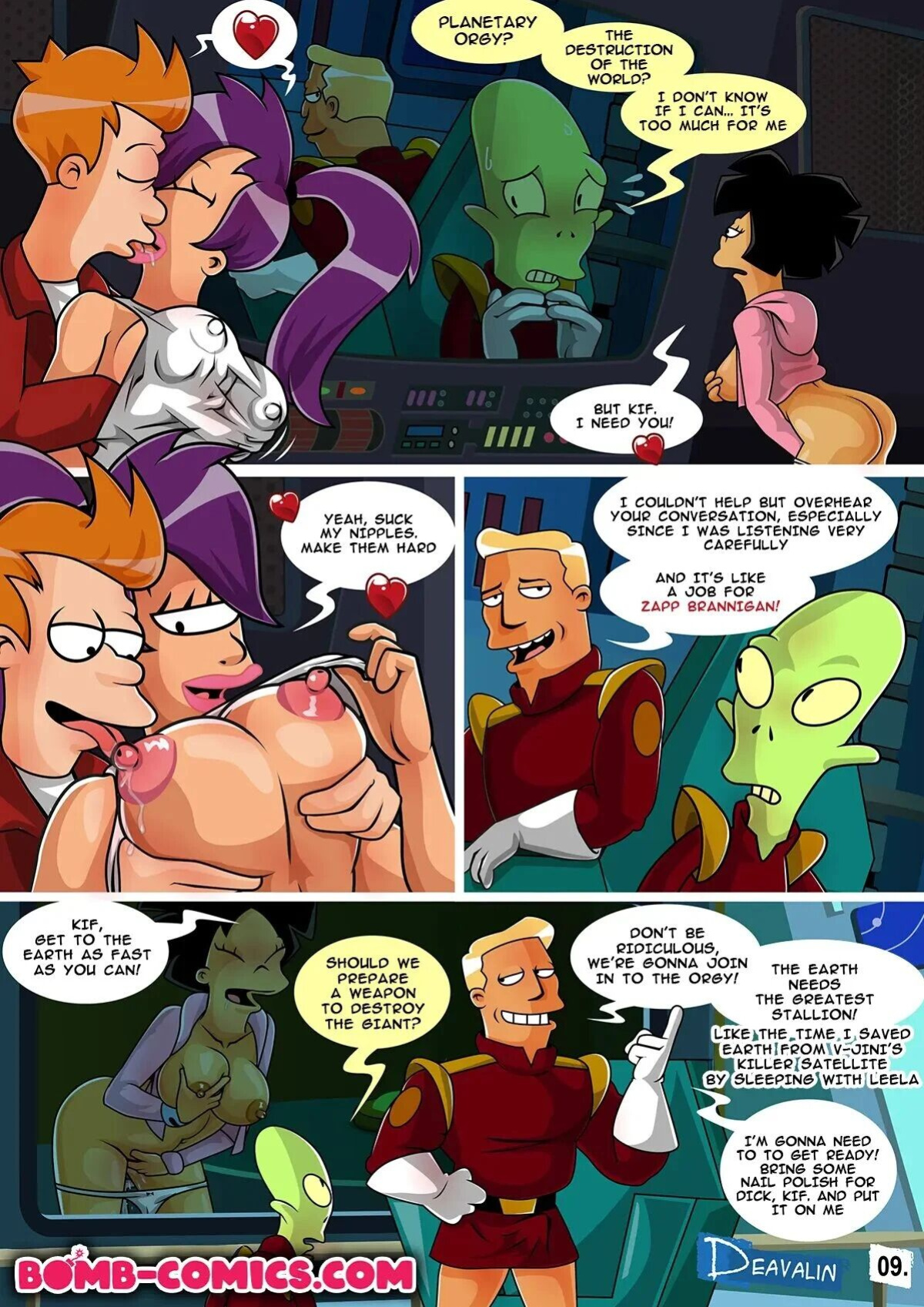 Orgy To Save The Earth (Futurama) [Deavalin]