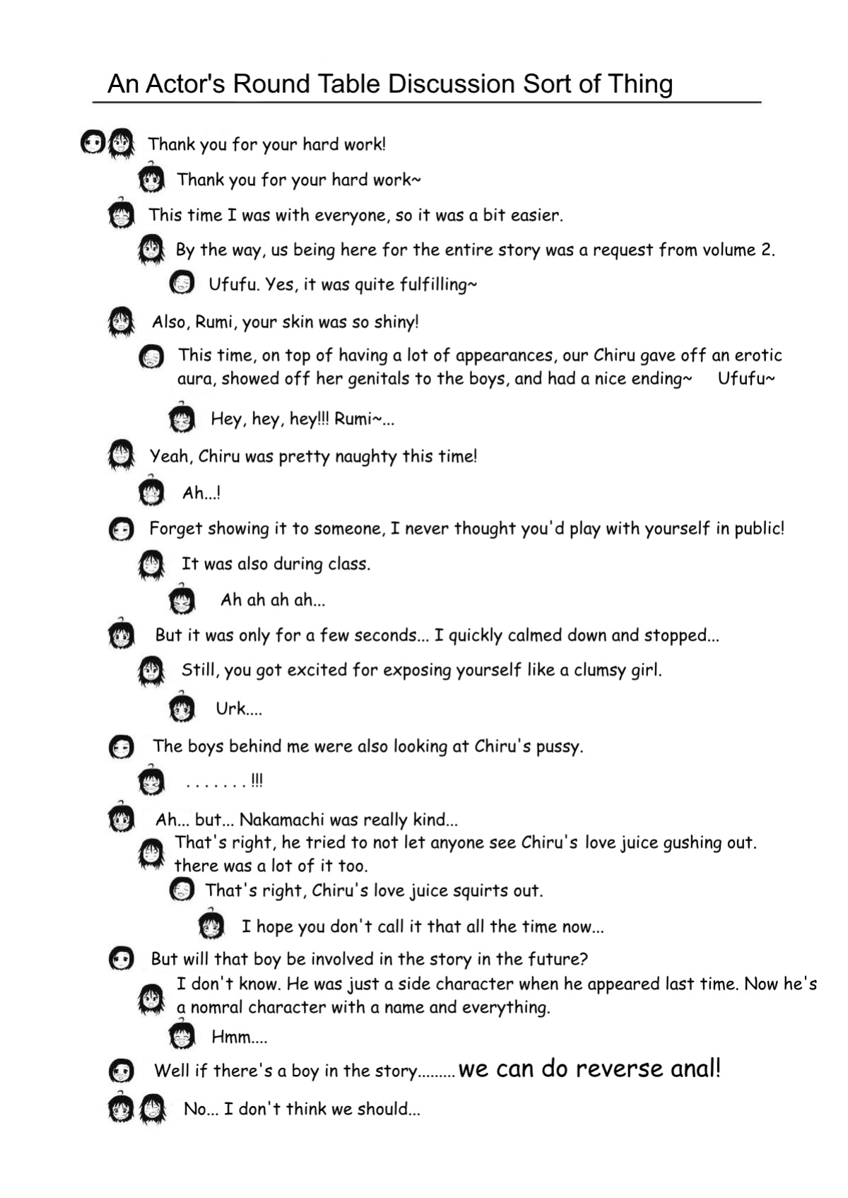 [Chimee House (Takapi)] Chiru Roshutsu 7 | Chiru Exposure 7 [Gibbers the Squirrel]
