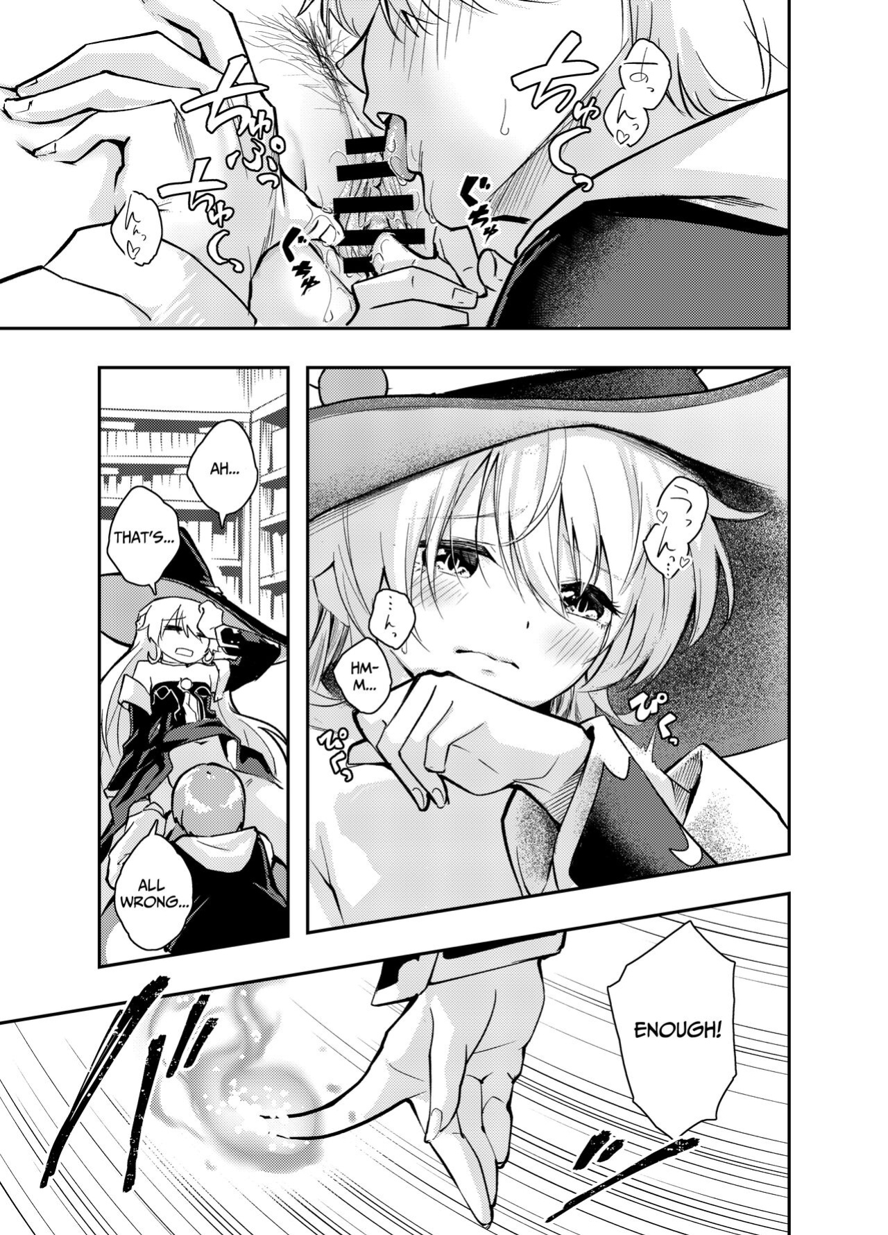 [Hatsuyasumi] Wagamama Majo to Shasei Kinshi Seikatsu | Ejaculation Prohibition Life With A Selfish Witch [Benri]