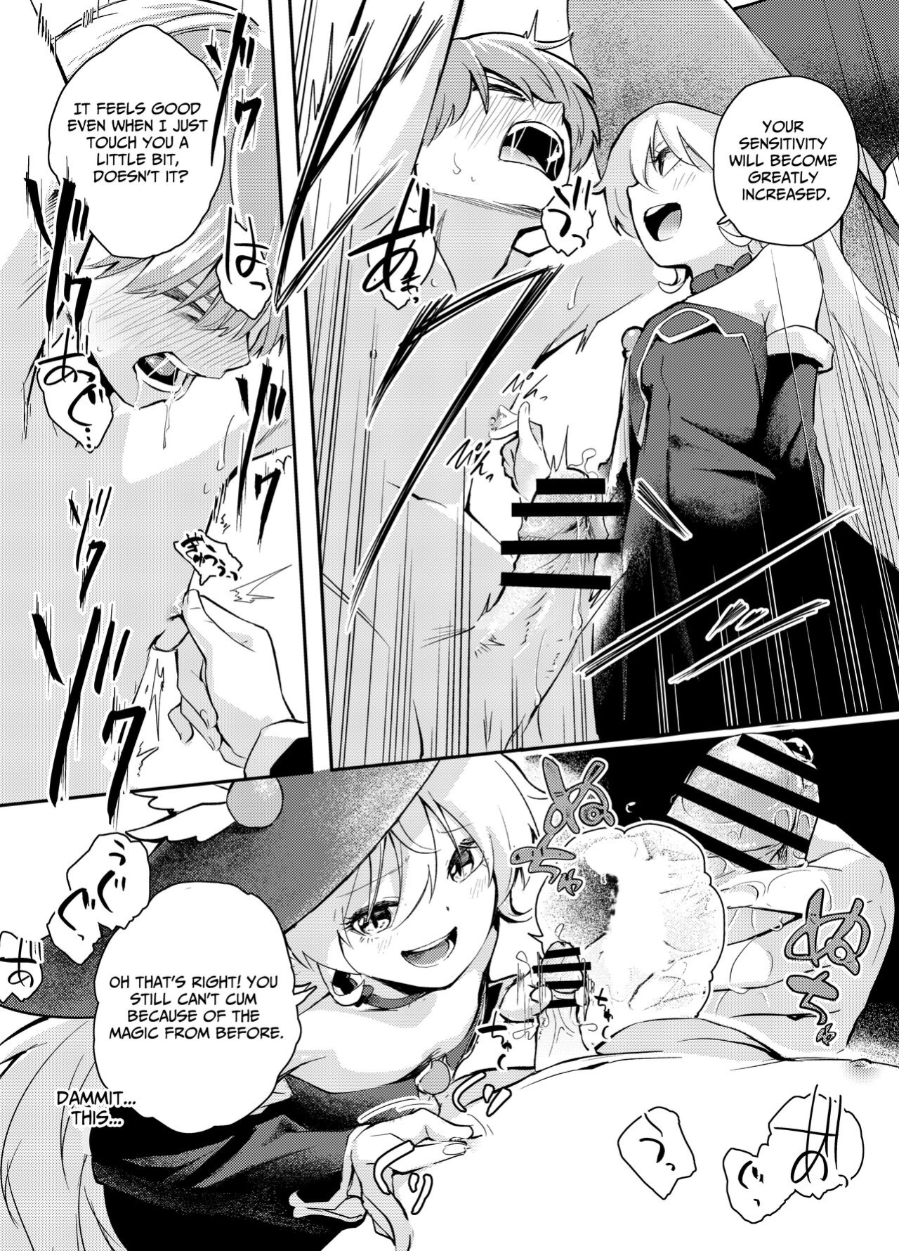 [Hatsuyasumi] Wagamama Majo to Shasei Kinshi Seikatsu | Ejaculation Prohibition Life With A Selfish Witch [Benri]