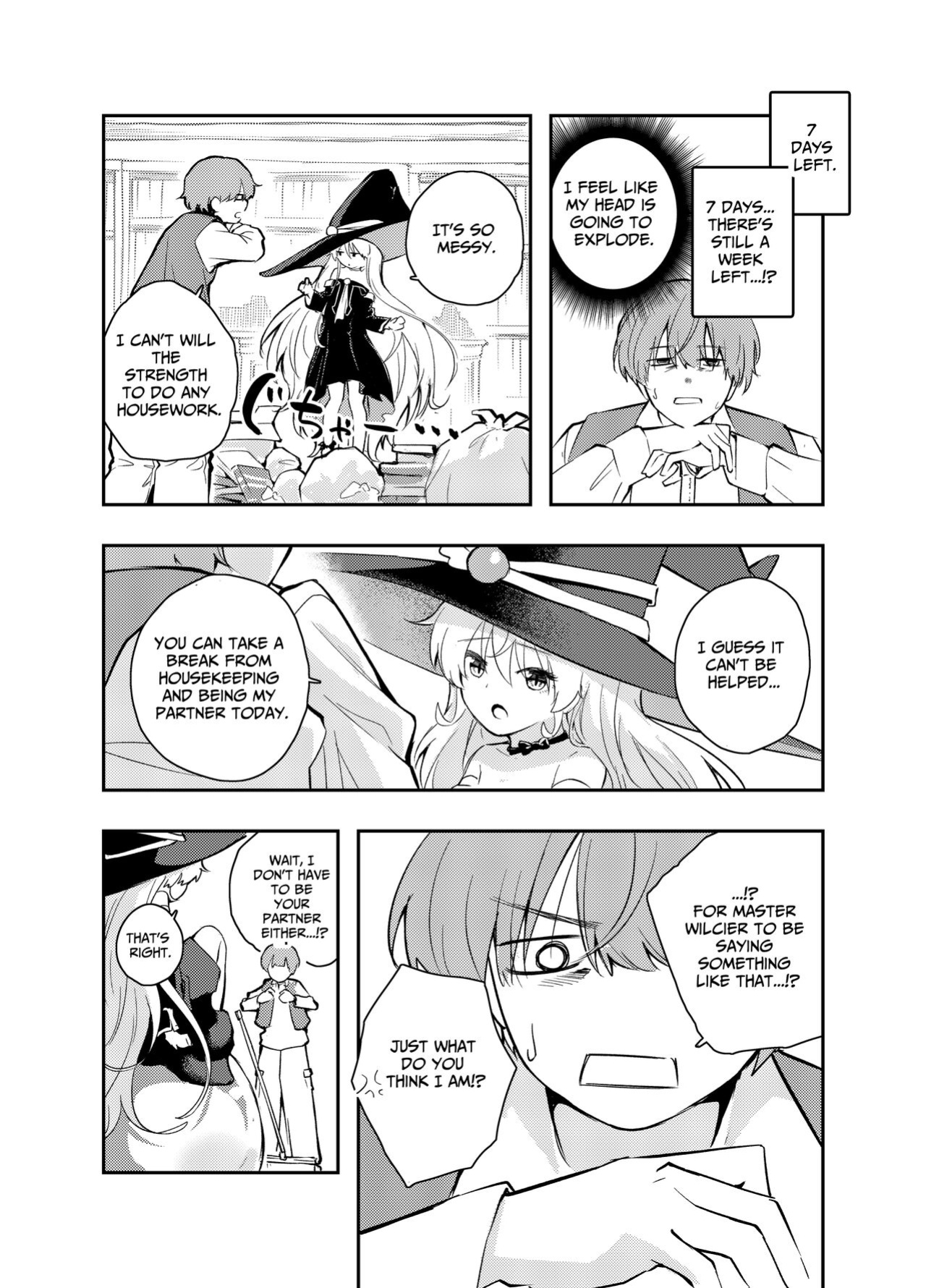 [Hatsuyasumi] Wagamama Majo to Shasei Kinshi Seikatsu | Ejaculation Prohibition Life With A Selfish Witch [Benri]