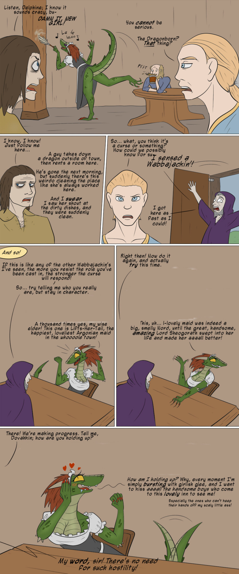 [Valsalia] Lusty Argonian Maid