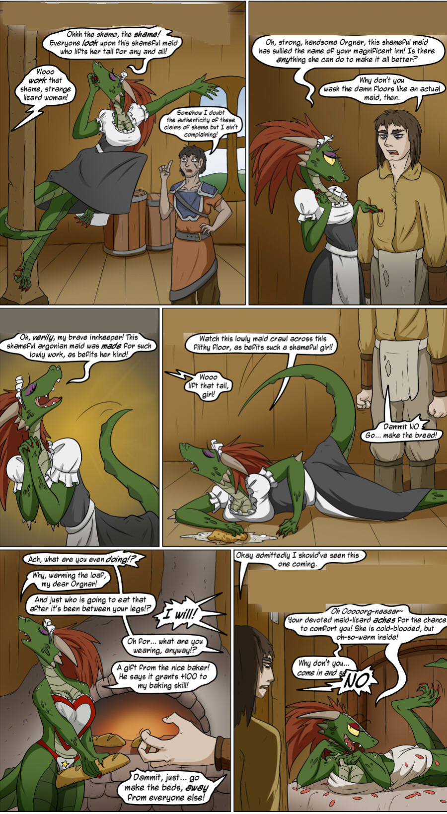 [Valsalia] Lusty Argonian Maid