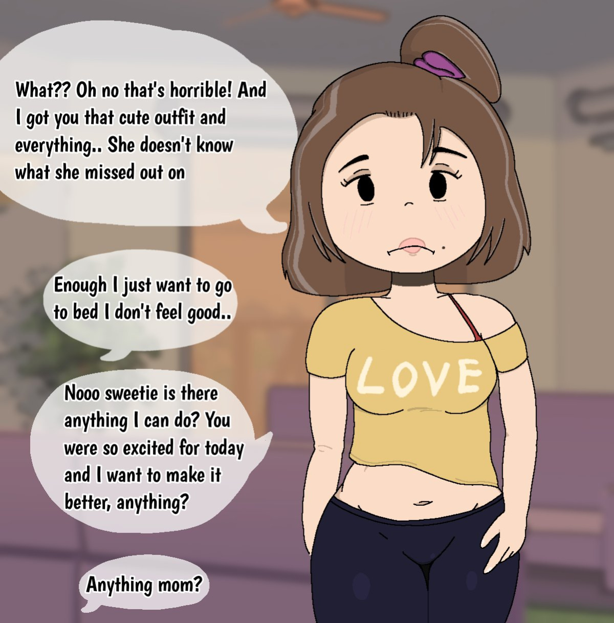 [UniiMom] POV Feet with Mommy