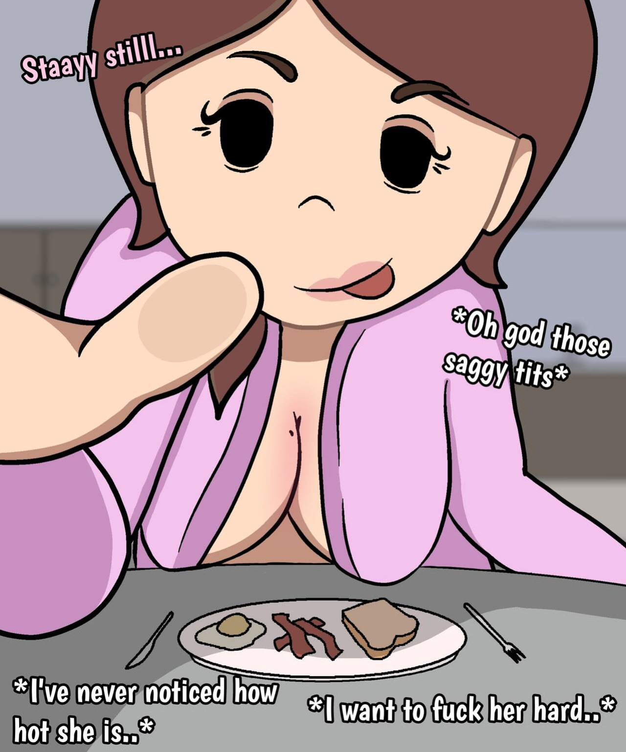 [UniiMom] No Nut November: Mom x Son Love Story