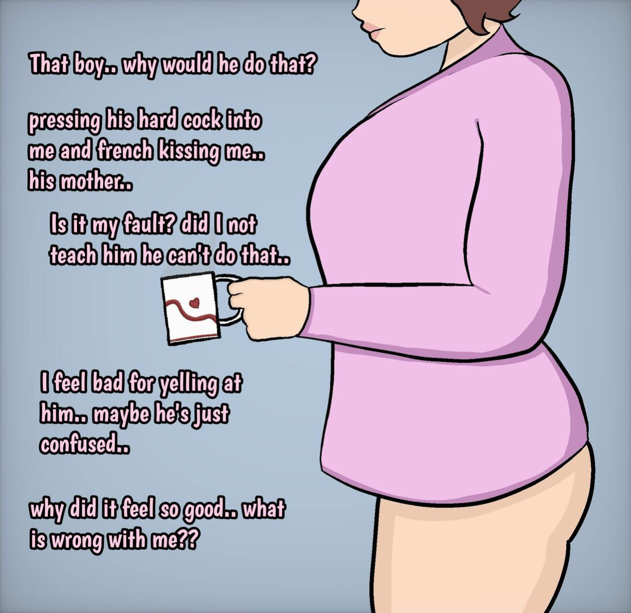 [UniiMom] No Nut November: Mom x Son Love Story