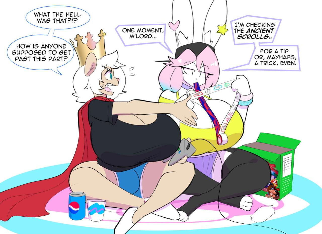 [boosterpang/theycallhimcake] Peanut Butter and Jamie comic