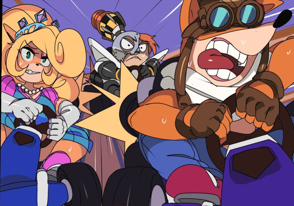 [CaptainKirb] NitroKart (Crash Bandicoot)