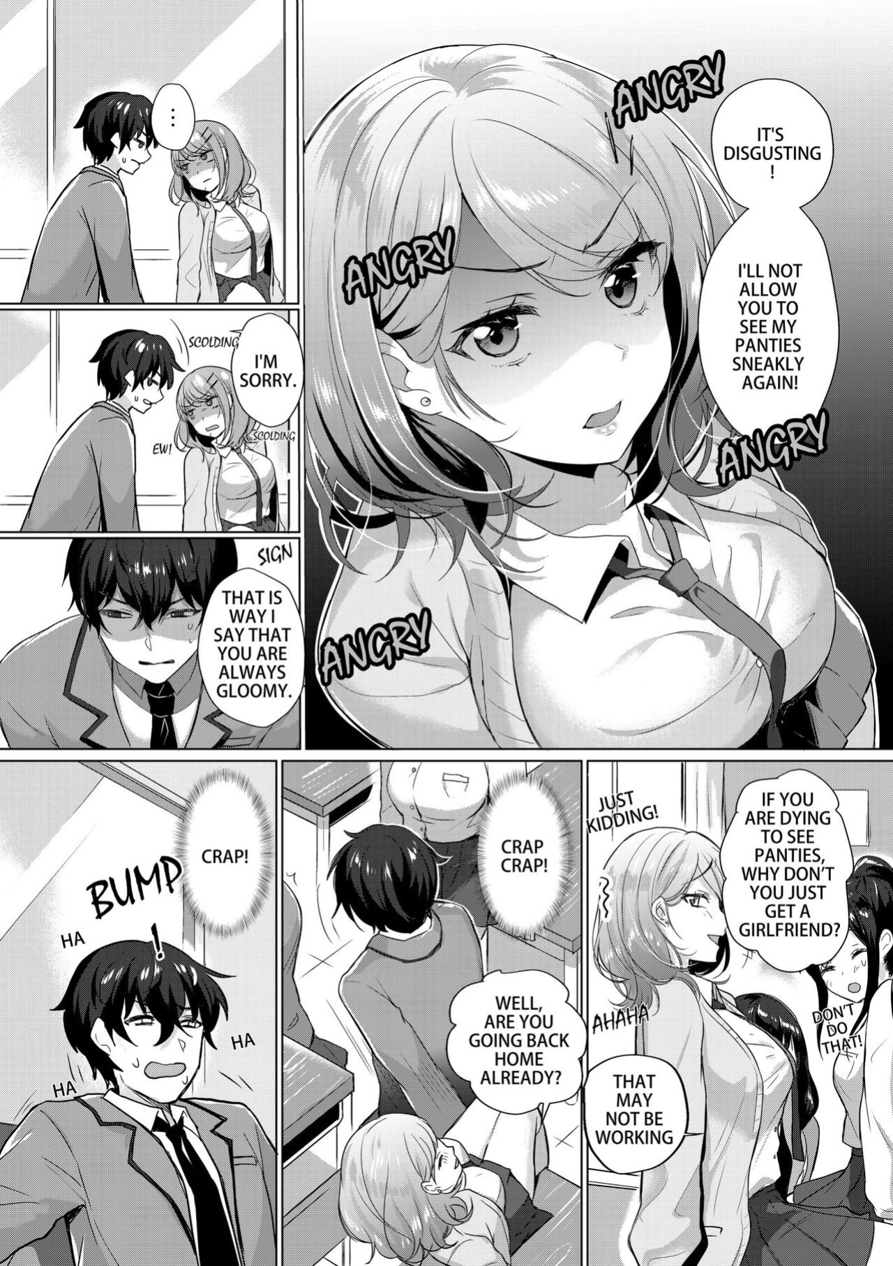 [Hanasaku Mahiru] Namaiki JK ni Nakadashi Choukyou ~Mechakucha ni Tsuite, Oku no Hou ni Dashite Ageru ne 1 | Cum inside disobedient JK 1
