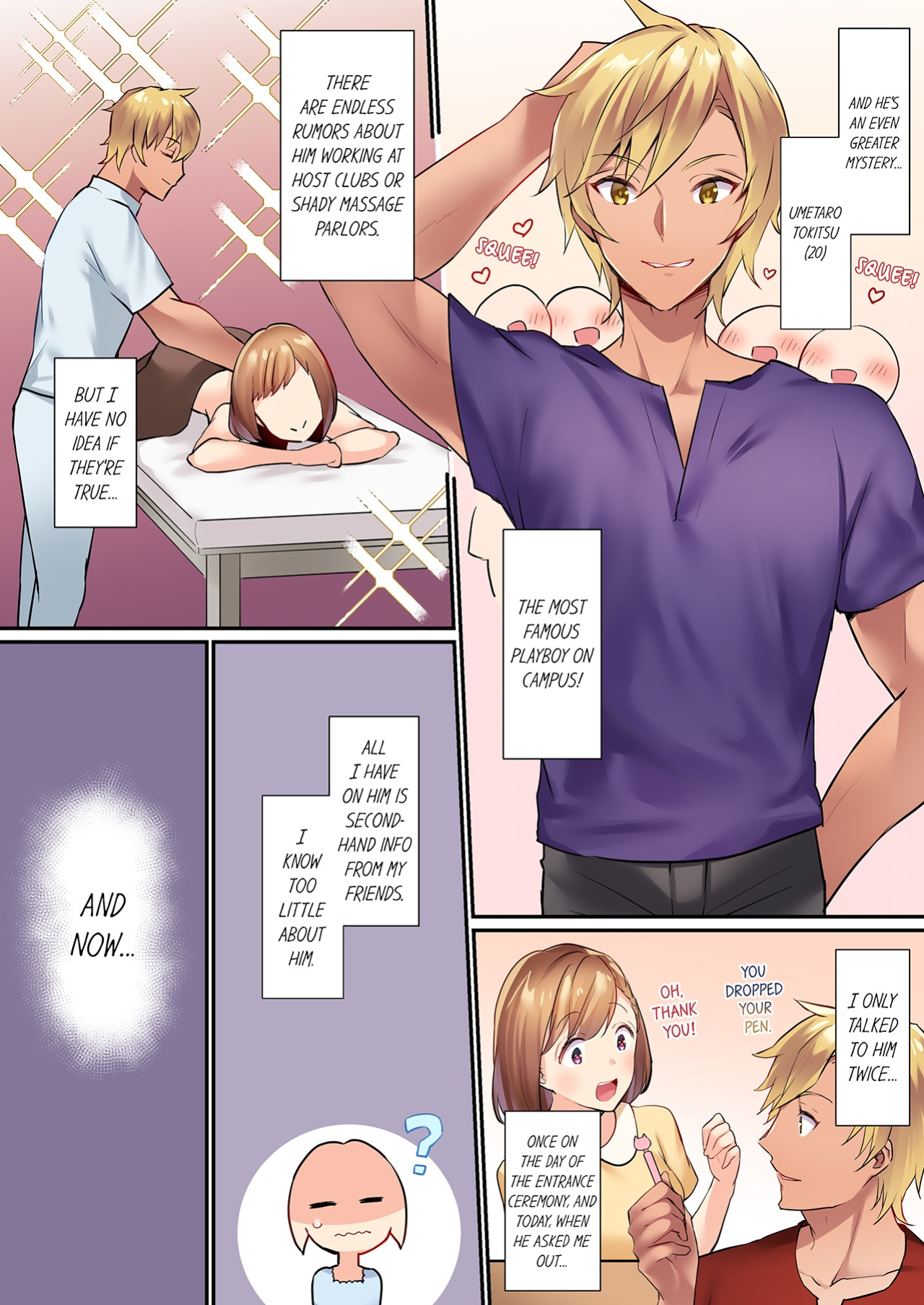[Kaduki] Netori Ai SEX - Chara Otoko no Hentai Massage Osananajimi no Nettori Aibu 1 | N.T.R. Sex Wars - Playboy's Depraved Massage VS. Childhood Friend's Sensual Touch 1