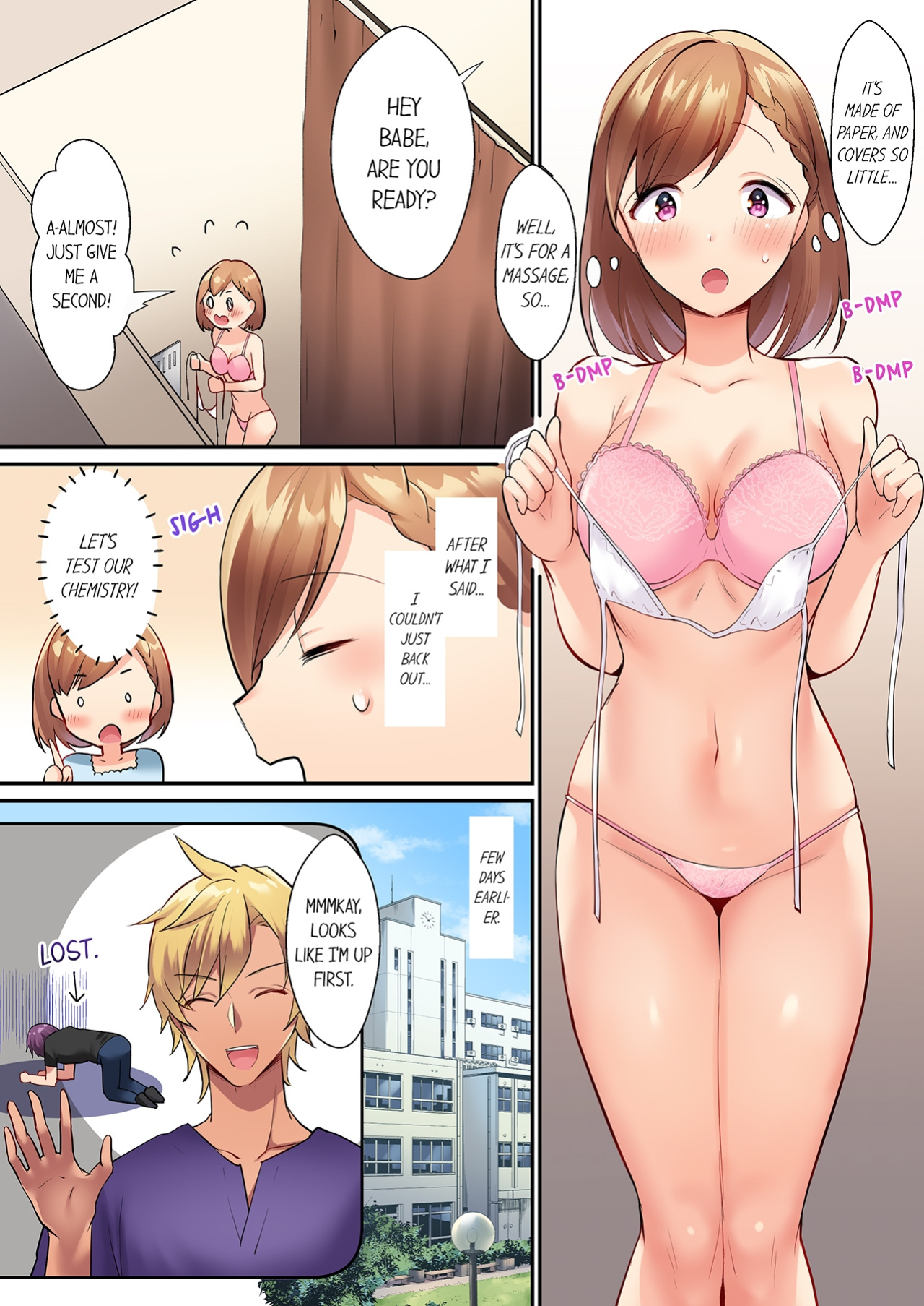 [Kaduki] Netori Ai SEX - Chara Otoko no Hentai Massage Osananajimi no Nettori Aibu 1 | N.T.R. Sex Wars - Playboy's Depraved Massage VS. Childhood Friend's Sensual Touch 1