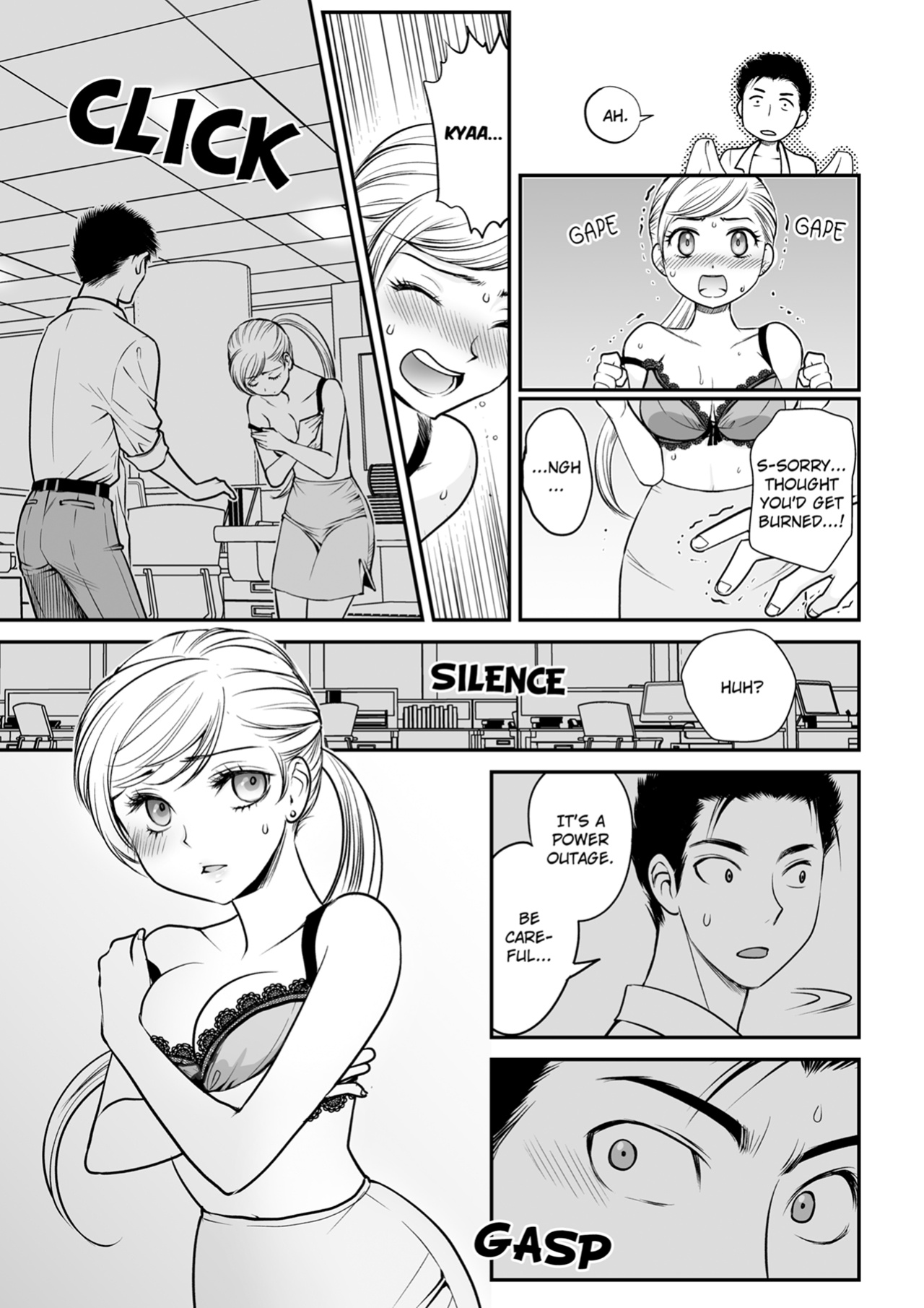 [Toshi] Kotowararete mo, Sounyuureru kara. - Shinya no Office... SEX Shinagara Zangyou-chuu 1 | I'll Still Put It In, Even If You Refuse. -Late Night at the Office... Having Sex While Working Over-time 1